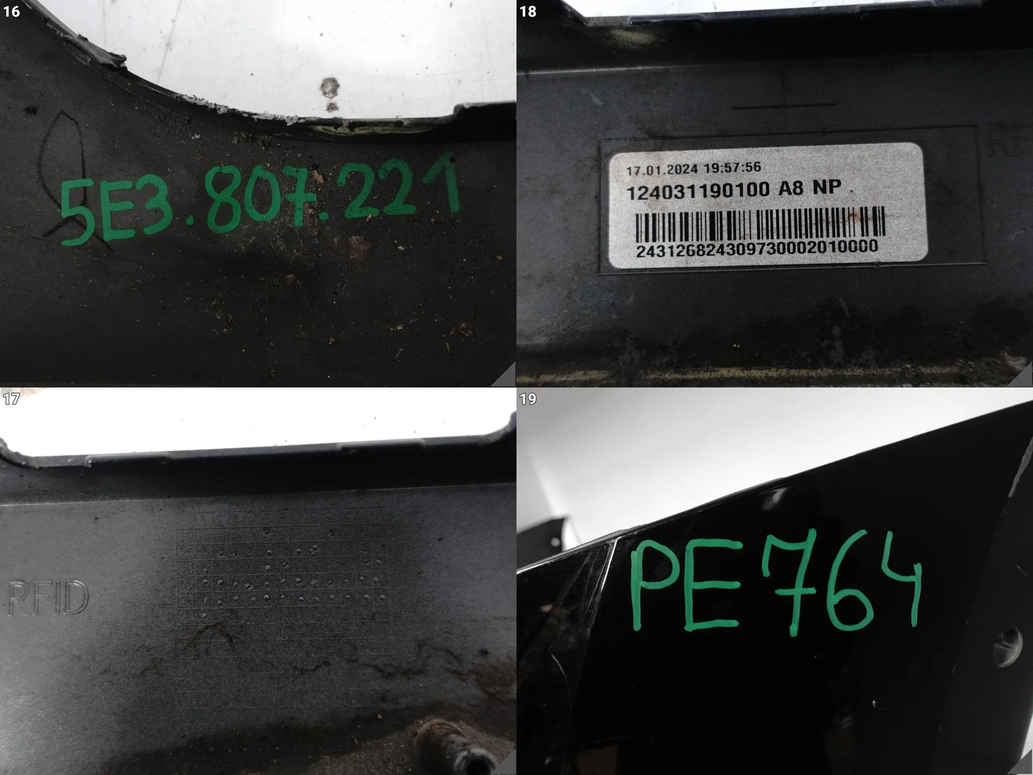 SKODA OCTAVIA IV 4 5E3 19-24 ZDERZAK BUMPER PRZÓD (SPRYSKI / 6xPDC) cbc864b7f19f0d68bedc25ecbb4af2a7