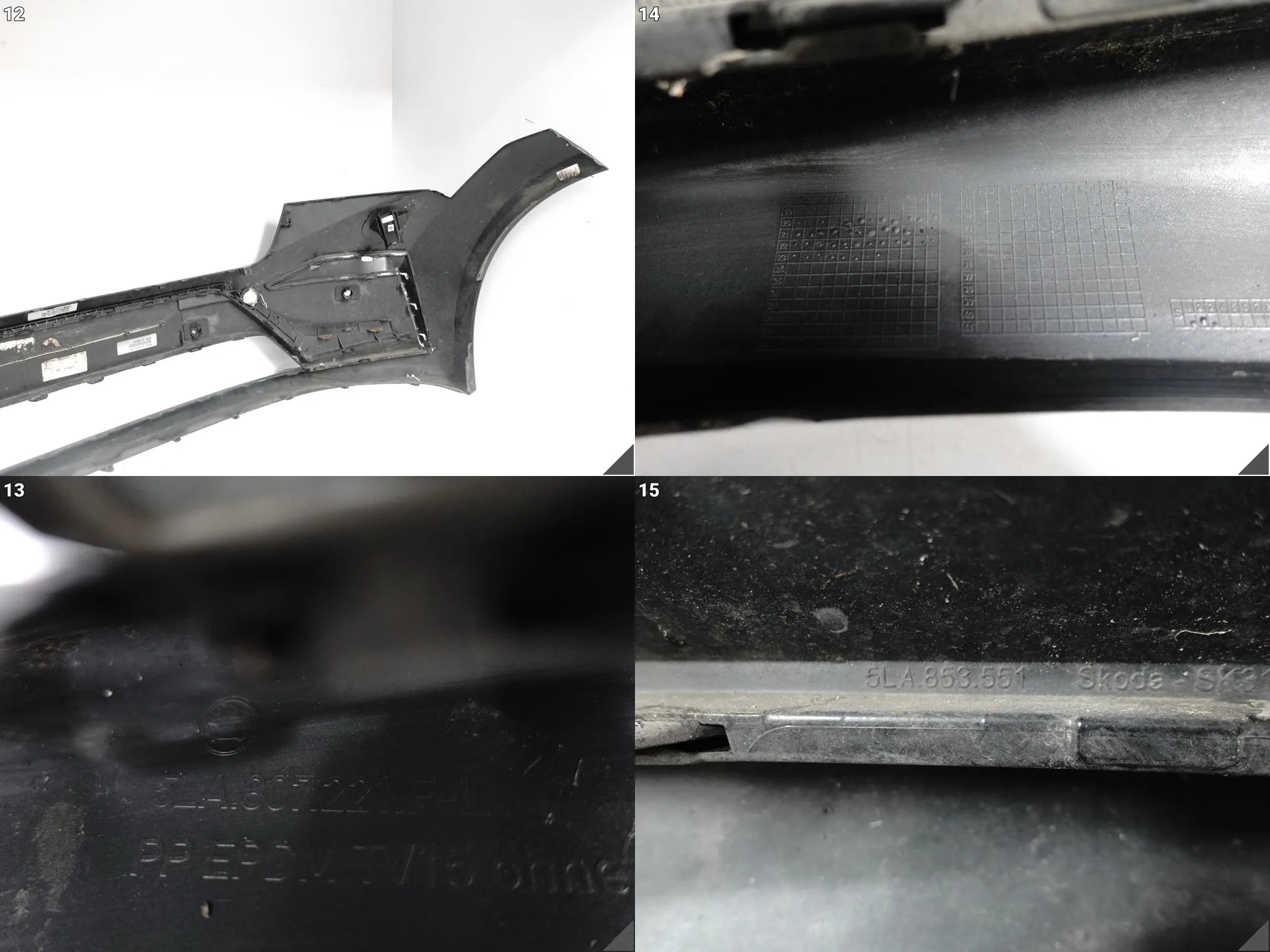 SKODA ENYAQ IV 5LA SPORTLINE ELECTRIC 20-25 ZDERZAK BUMPER PRZÓD SPRYSK/PDC f4e46fcd64c02fe3b605d3ff9384ae1b