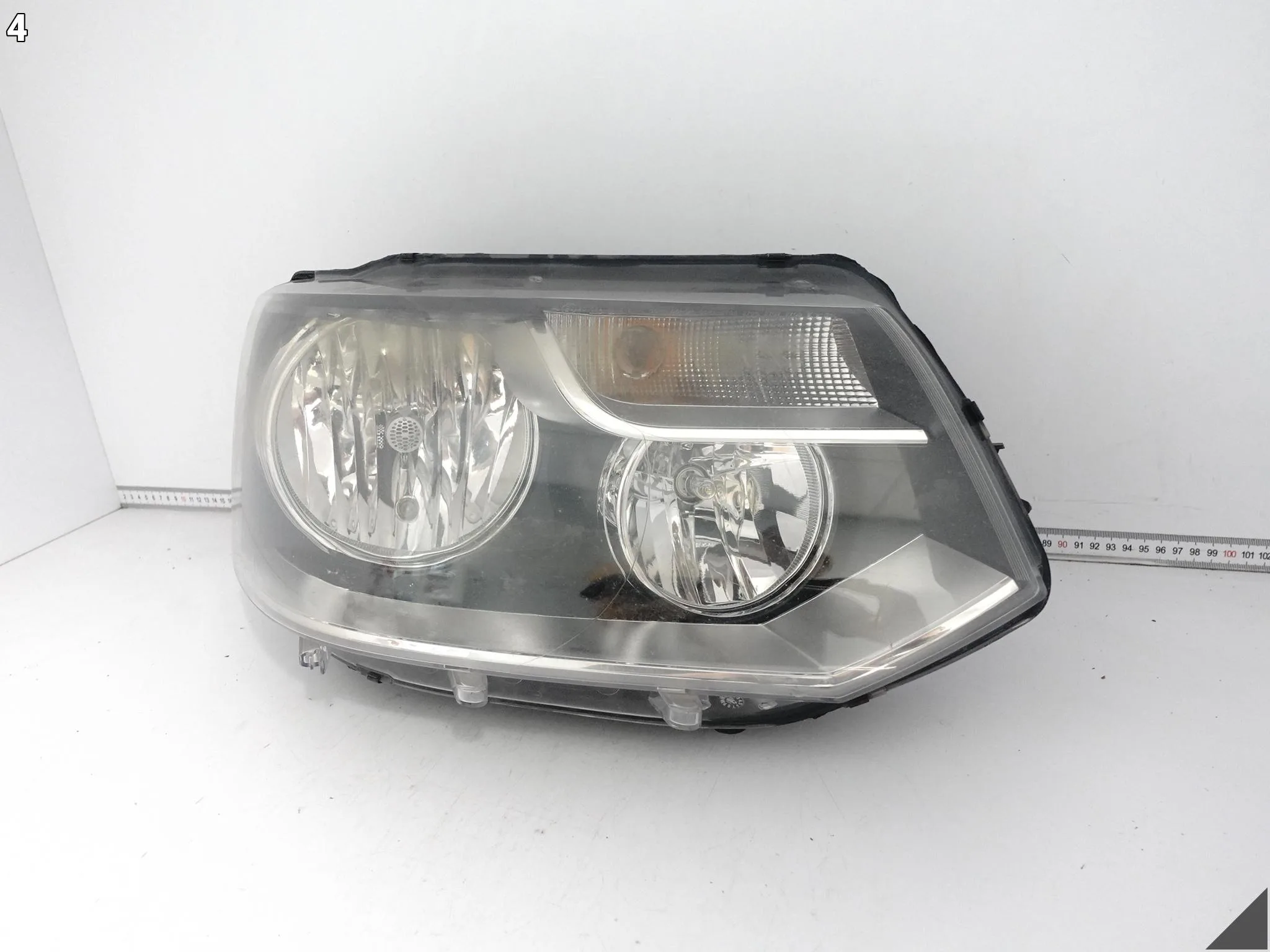 VW MULTIVAN CARAVELLE T5 7E1 LIFT 09-15 LAMPA HALOGEN ZWYKŁA PRAWA SREBRNA 9064589906a783f5b217a8be97f93796