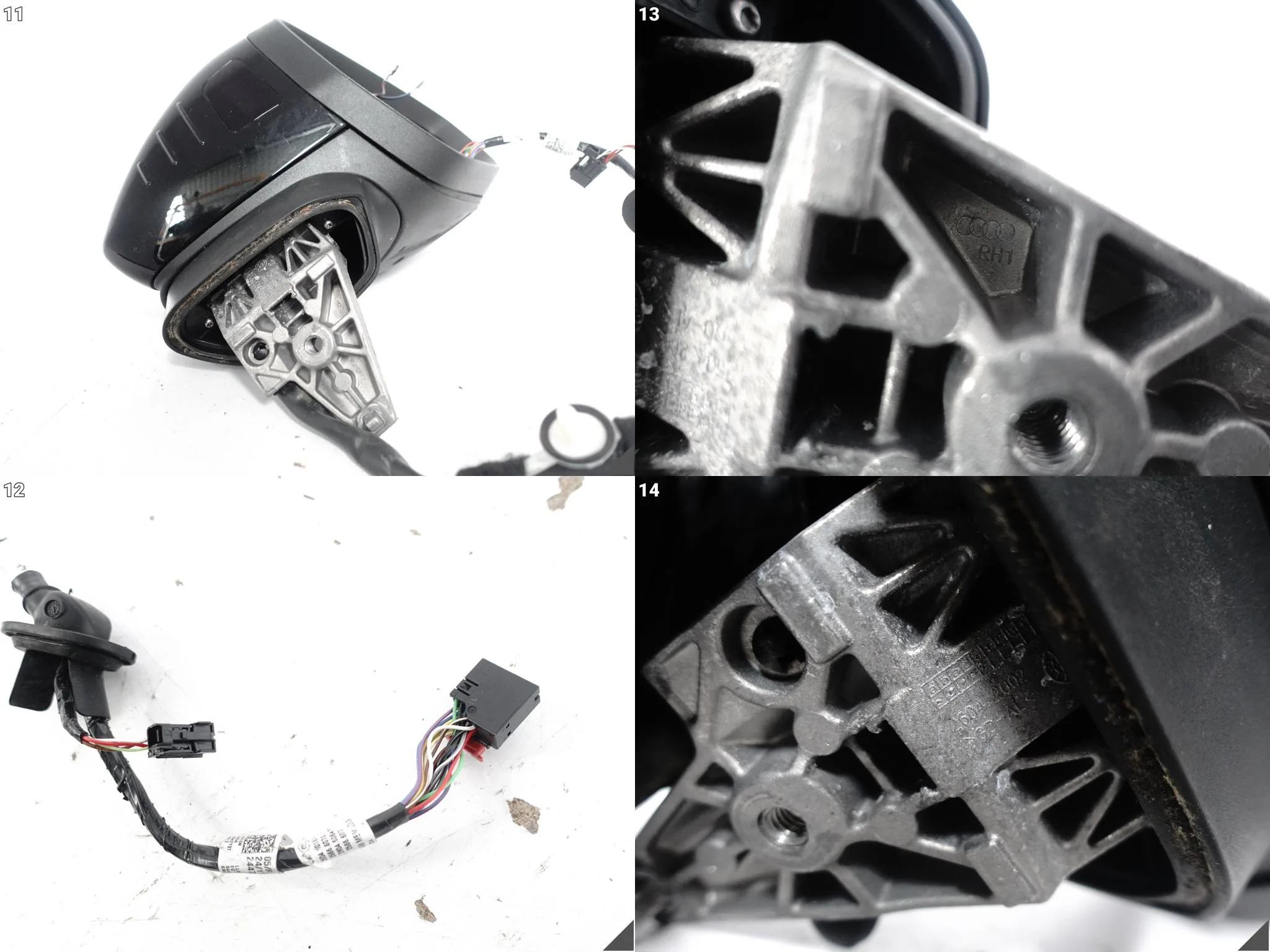 AUDI A5 B10 8B1 24- LUSTERKO PRAWE + KAMERA ASYSTENT MIGACZ 16+4=20 PIN EU df2be17122e12853abac9bcb8ef8225b
