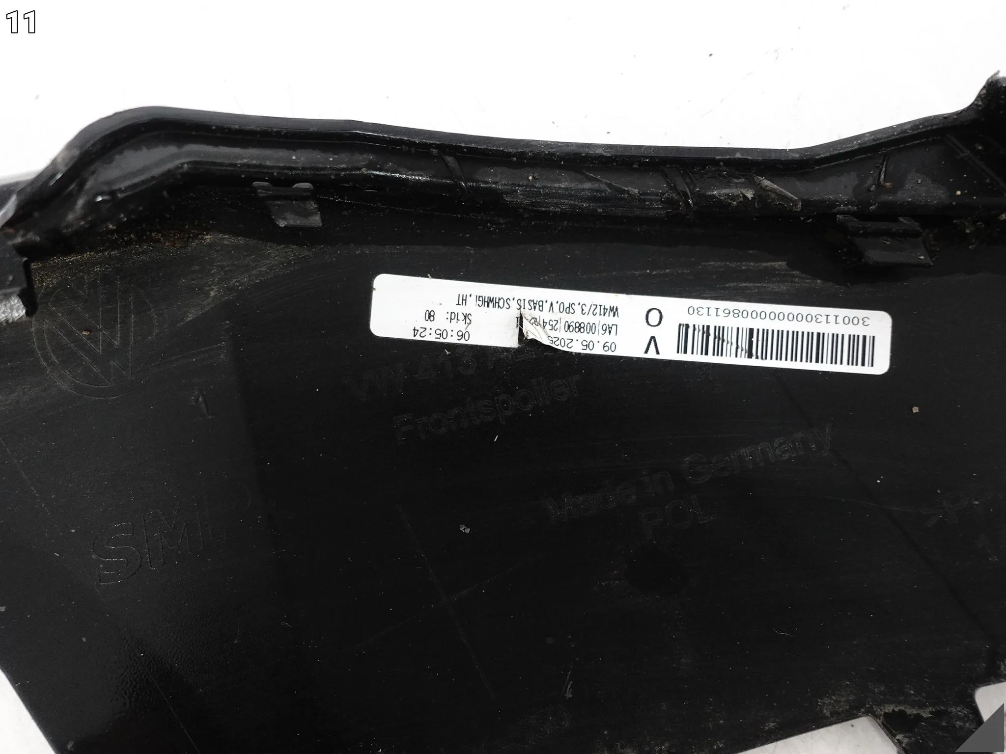 VW ID7 ID.7 14A 23- SPOILER LISTWA DOKŁADKA W ZDERZAK PRZÓD 14A805903 5ca74c3726059102d9dad50538ae0547
