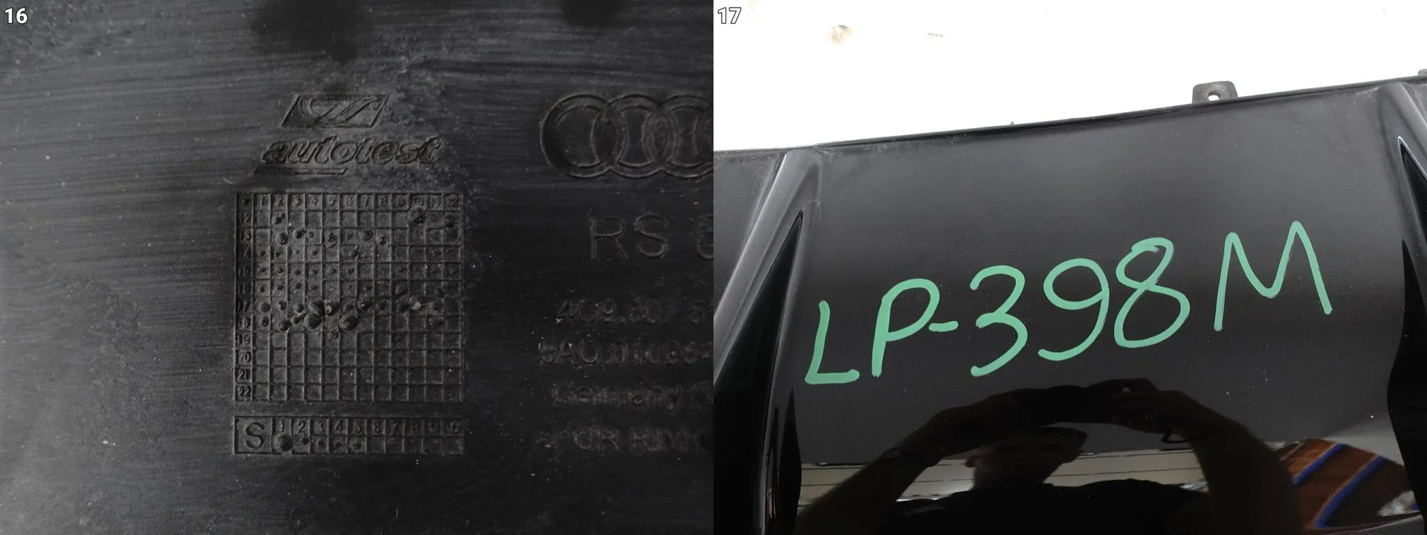 AUDI RS6 4G9 C7 AVANT KOMBI 13-18 SPOILER DYFUZOR DOKŁADKA W ZDERZAK TYŁ 63fe3999919ca24c576332569c07387d