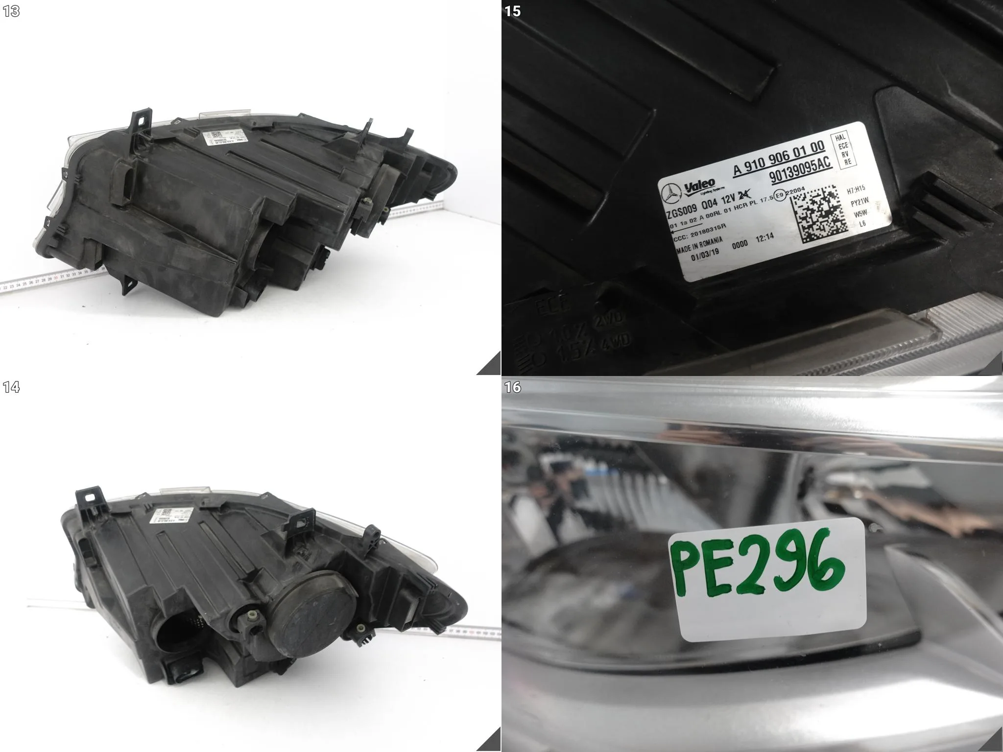 MERCEDES SPRINTER W910 W907 18- LAMPA HEADLIGHT ZWYKŁA H7 + H15 PRAWA PRZÓD 8ec10f7a714840886b2497a2c223d355