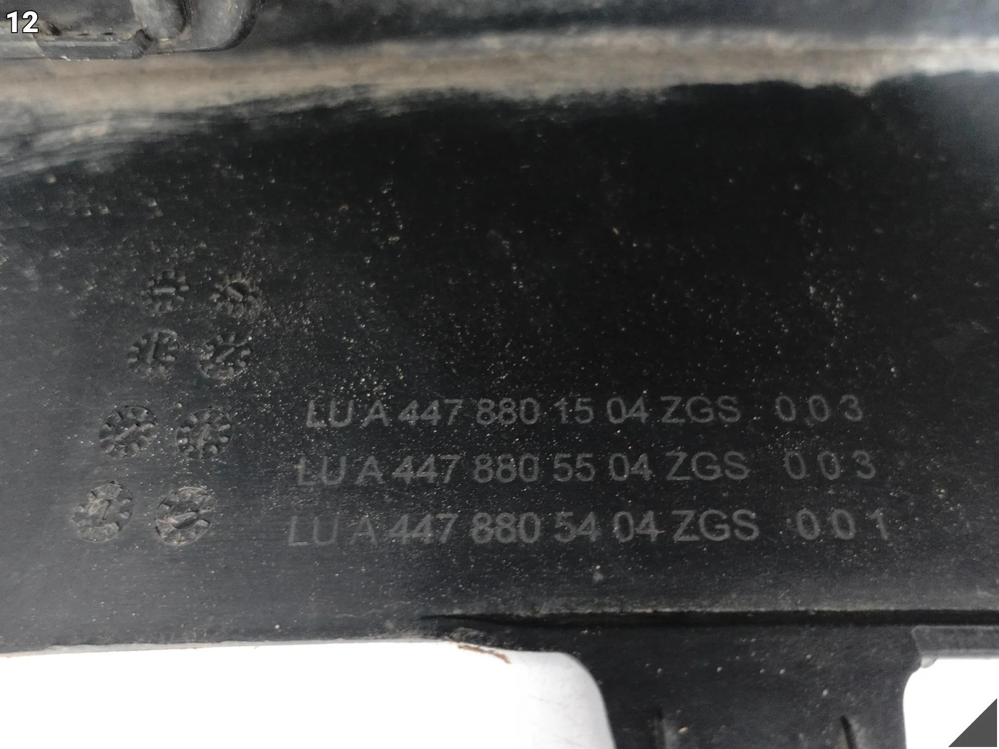 MERCEDES V-KLASA VITO W447 LONG MOPF LIFT 19- ZDERZAK BUMPER TYŁ (6xPDC) 752ba309c4b6ad3ced52dc6f17a40d13