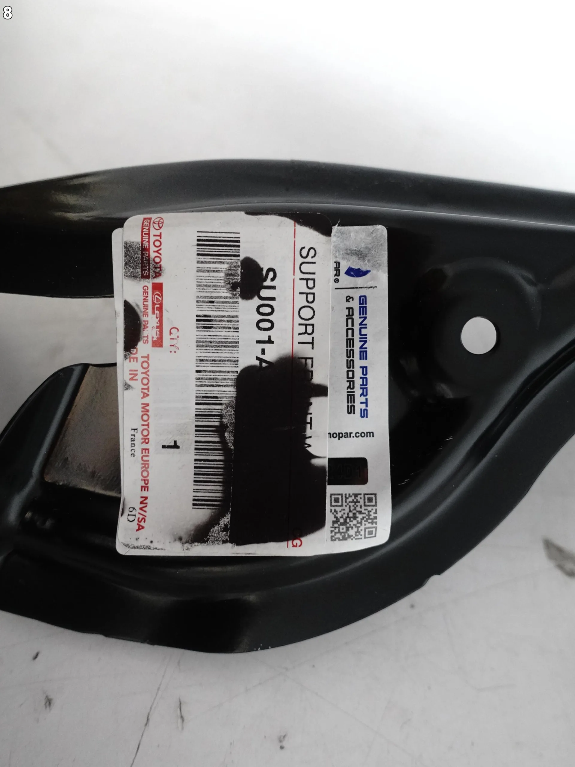 TOYOTA PROACE II CITROEN OPEL FIAT WSPORNIK MOCOWANIE W BŁOTNIK PRZÓD LEWY 551b87f471765880da84f904912d6f3d