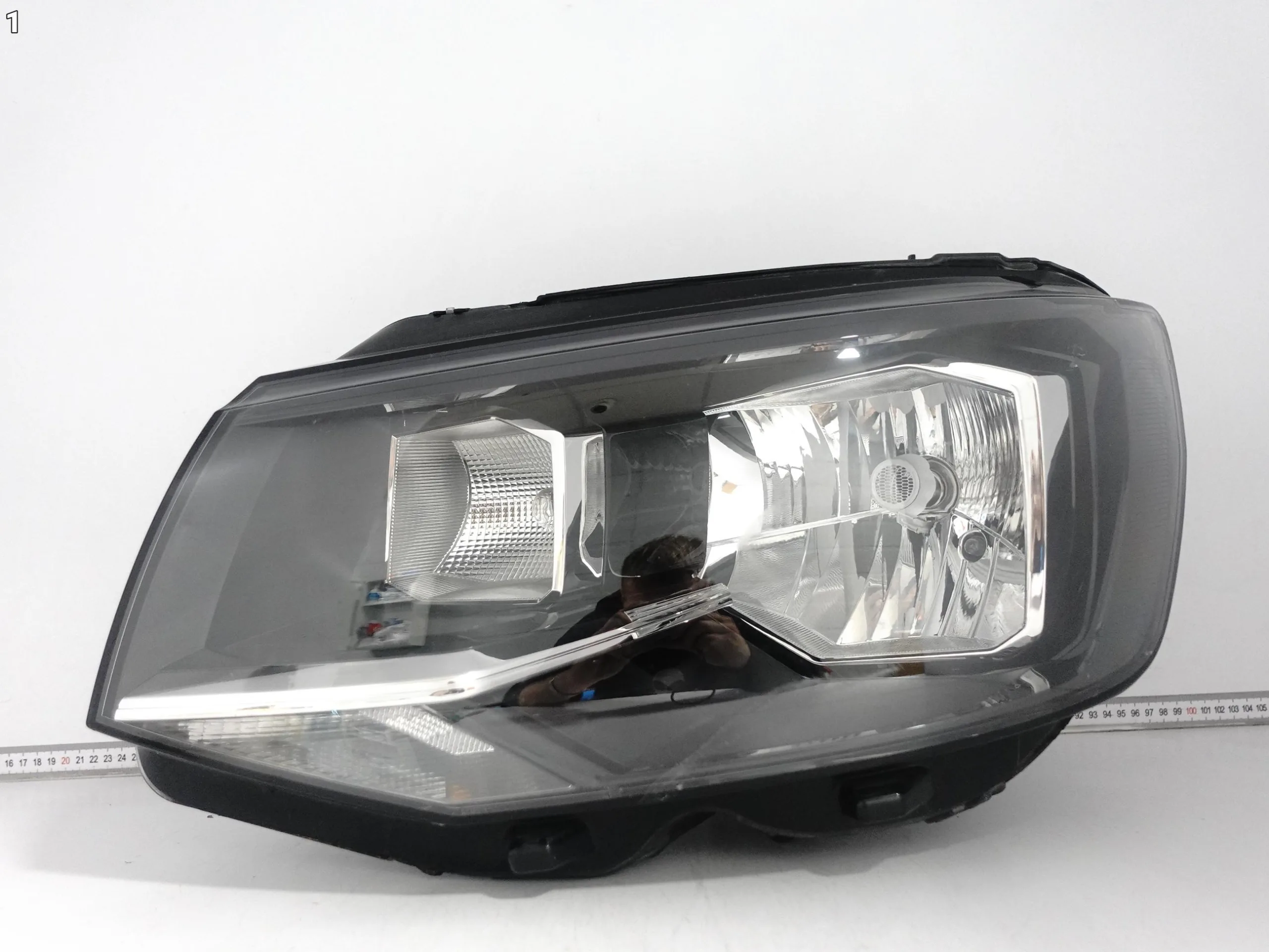 VW T6 TRANSPORTER 7E1 15-19 LAMPA HEADLIGHT ZWYKŁA HALOGEN H4 LEWA PRZÓD EU 4f2ffa77bc6f99dea2f3da90685d0373