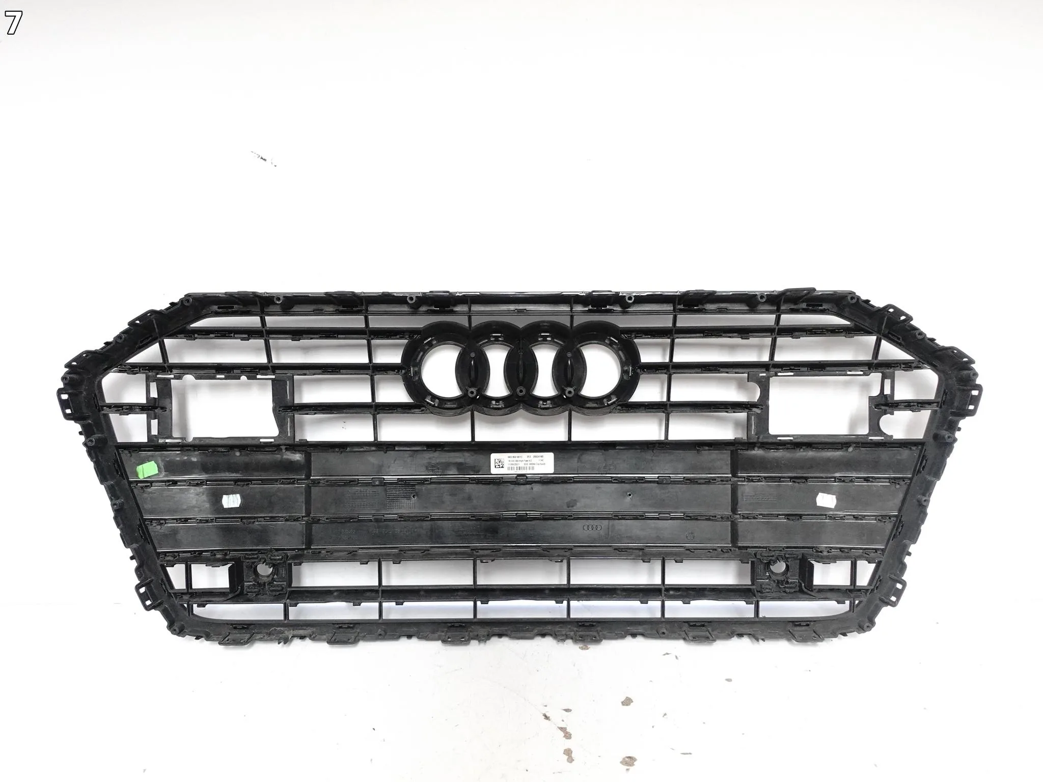 AUDI A6 C8 4K0 S-LINE 18-23 GRILL ATRAPA NIGHT PAKET ACC/PDC BLACK CZARNY cea0deccd4c8ae030fcb11f3e40c5db0