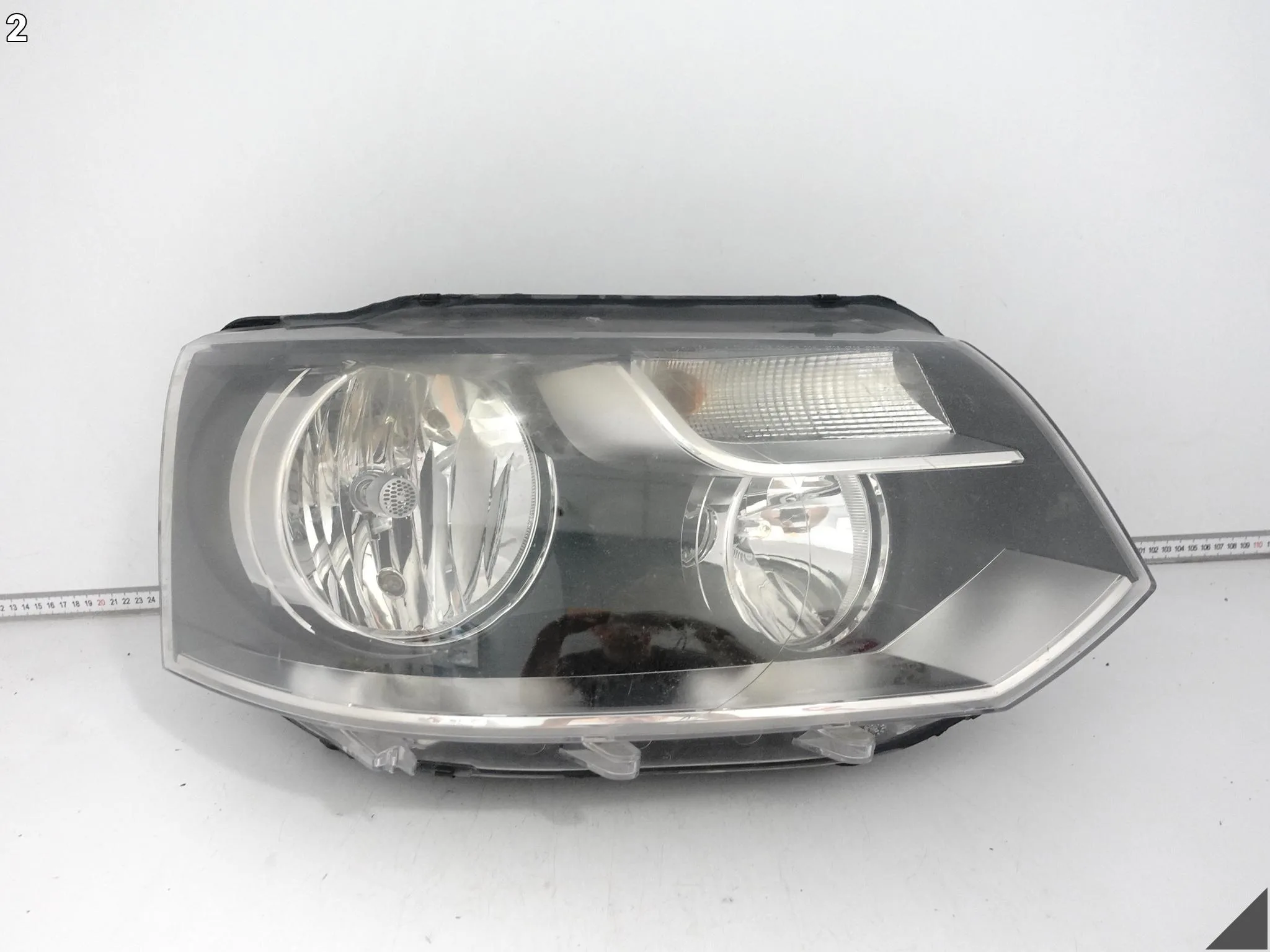 VW MULTIVAN CARAVELLE T5 7E1 LIFT 09-15 LAMPA HALOGEN ZWYKŁA PRAWA SREBRNA dec3b1a270299d751a31097988a64b1f