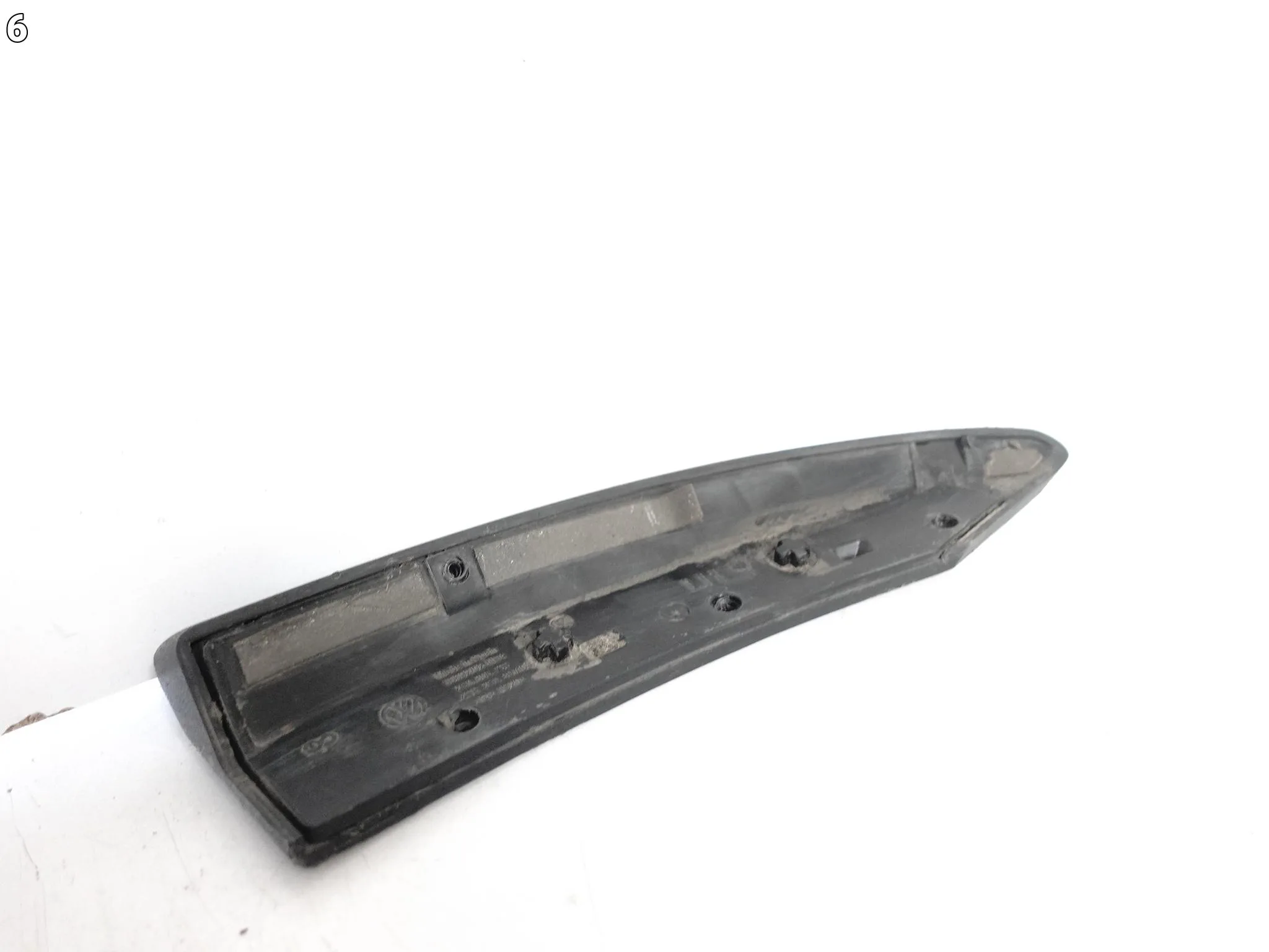 VW POLO VI 2G0 R-LINE LIFT 21- SPOILER LISTWA DOKŁADKA W ZDERZAK PRZÓD LEWA 09adc35cfab3ec27a392677fd474b832