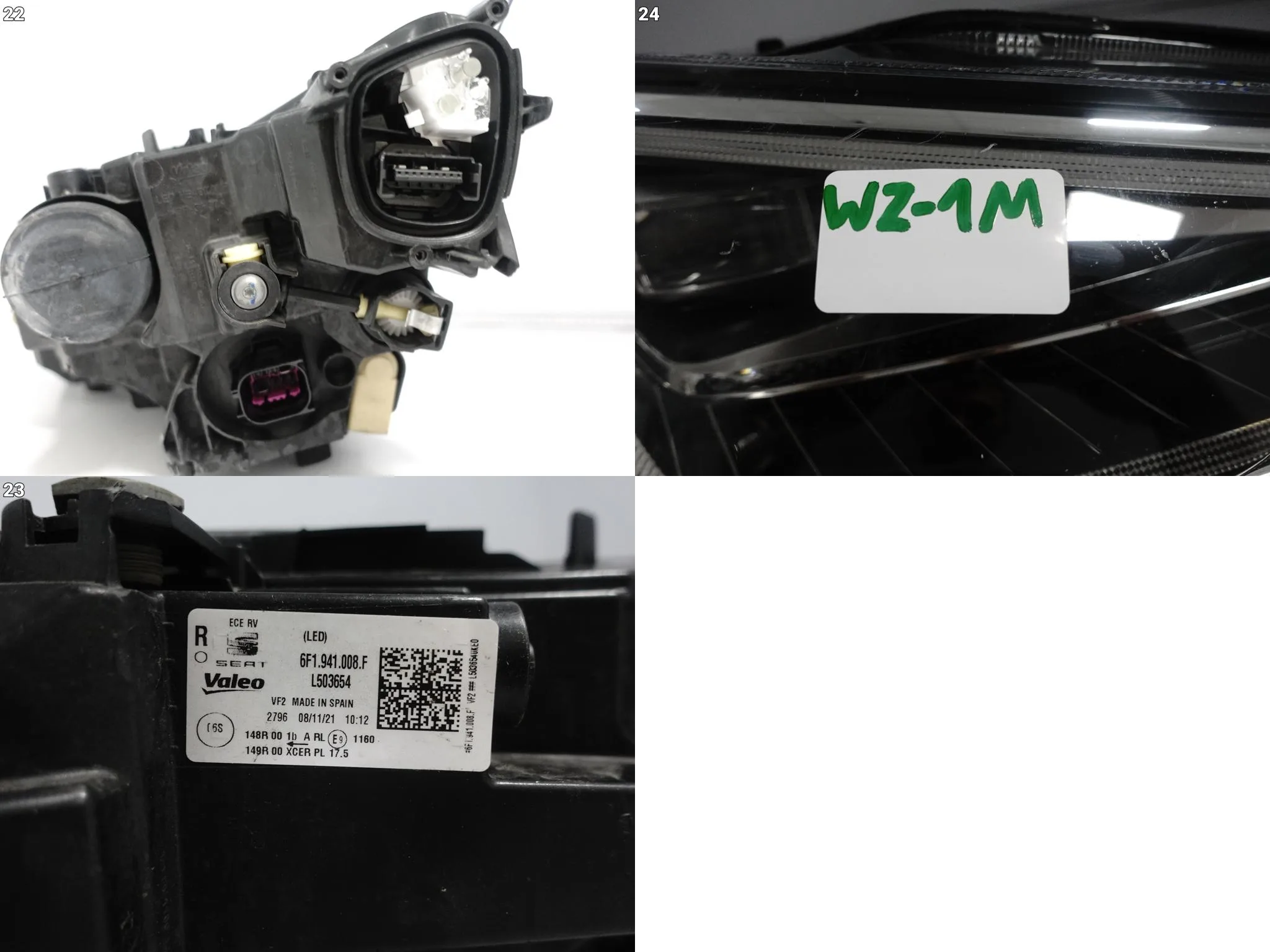 SEAT IBIZA V 5 6F1 6F0 ARONA LIFT 21-25 LAMPA FULL LED PRAWA PRZÓD EUROPA f0b828657a42f747cfddee68653eaf90