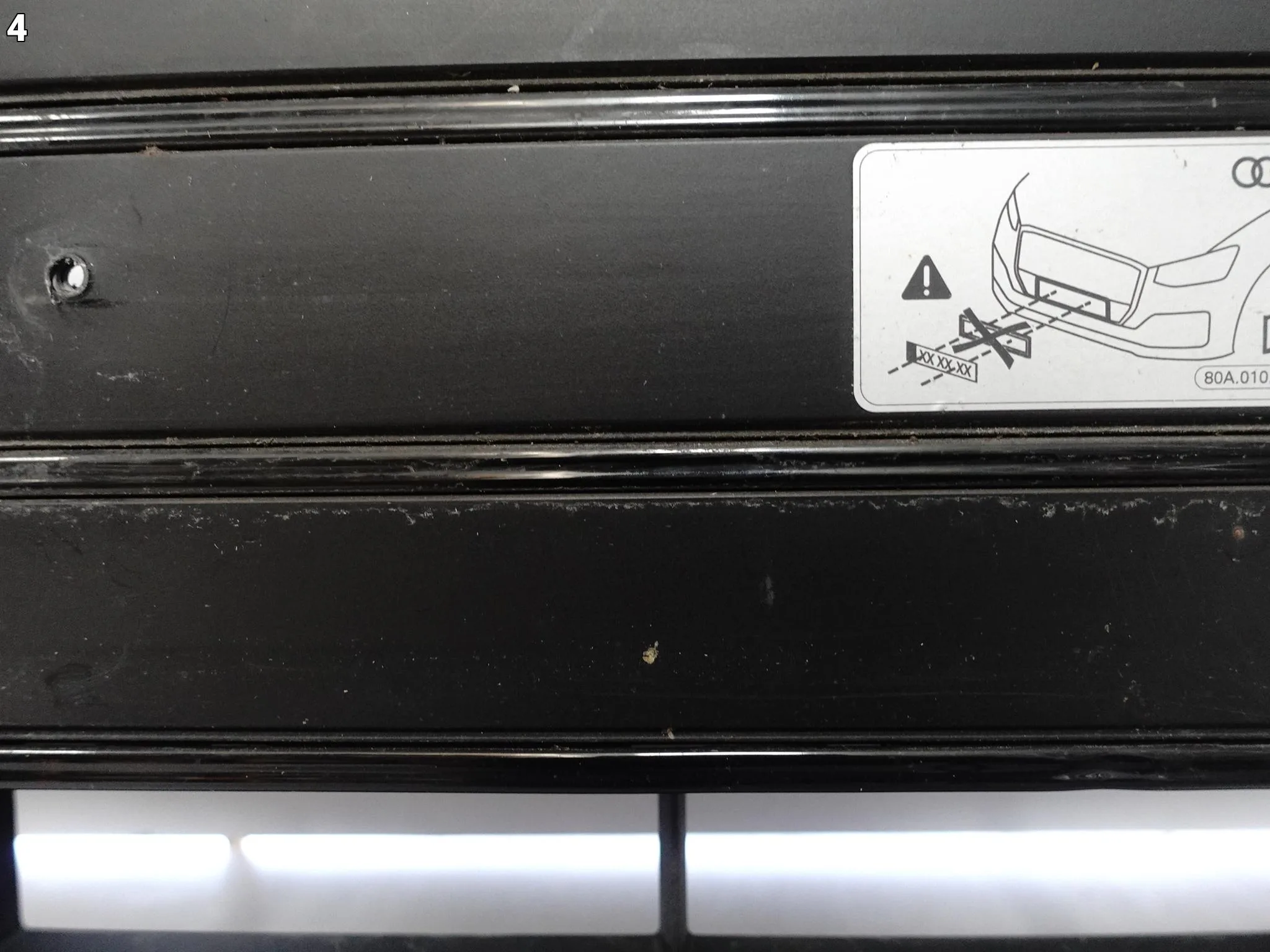AUDI A6 C8 4K0 S-LINE 18-23 GRILL ATRAPA NIGHT PAKET ACC/PDC BLACK CZARNY de5fa0bb084d3a50089a114defe7ac34