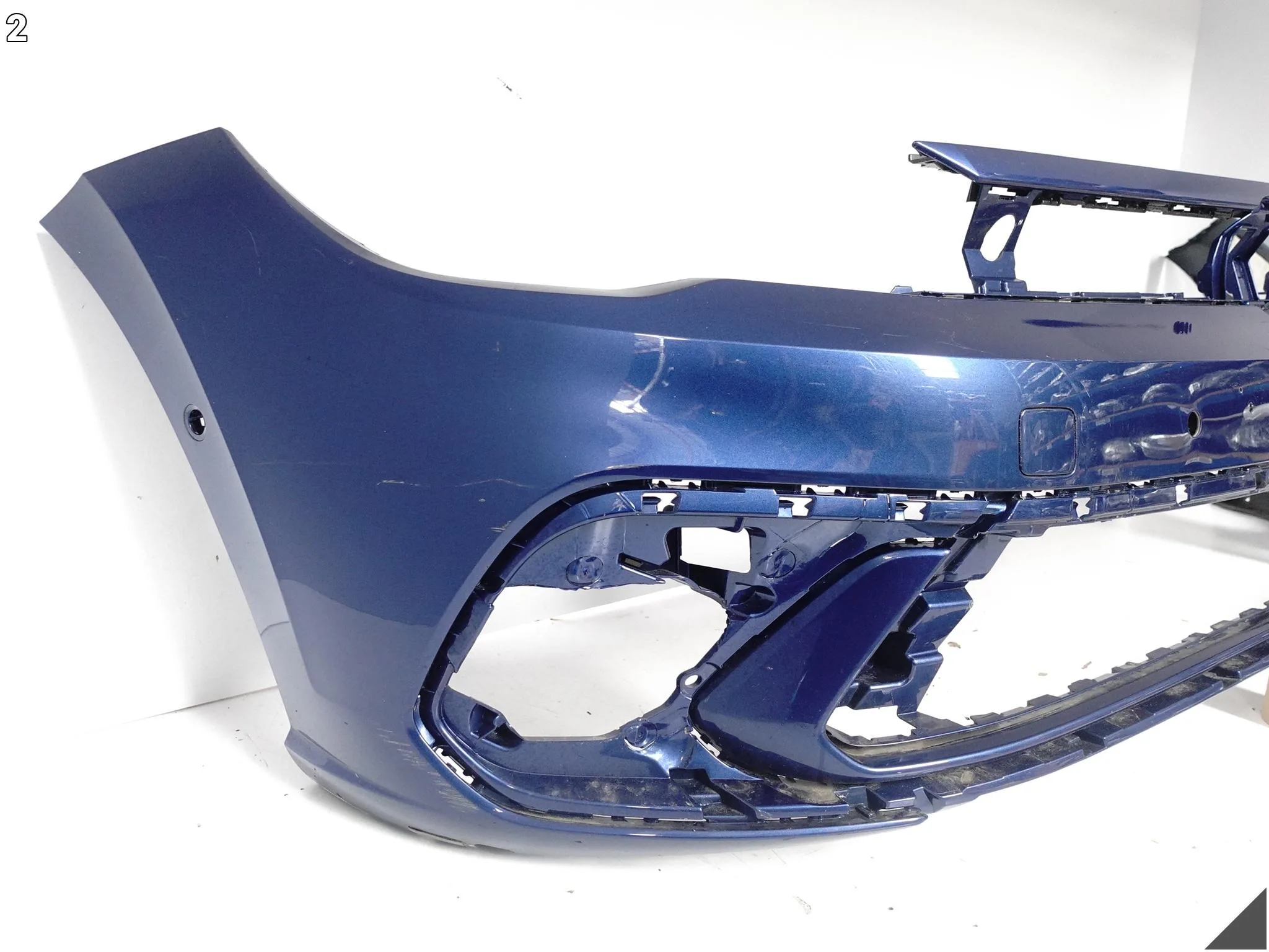 VW POLO VI 6 2GS 2G0 LIFT 21- GTI / R-LINE ZDERZAK BUMPER PRZÓD ( PDC ) fa0eacab91332413e4fe1e85f0779c70