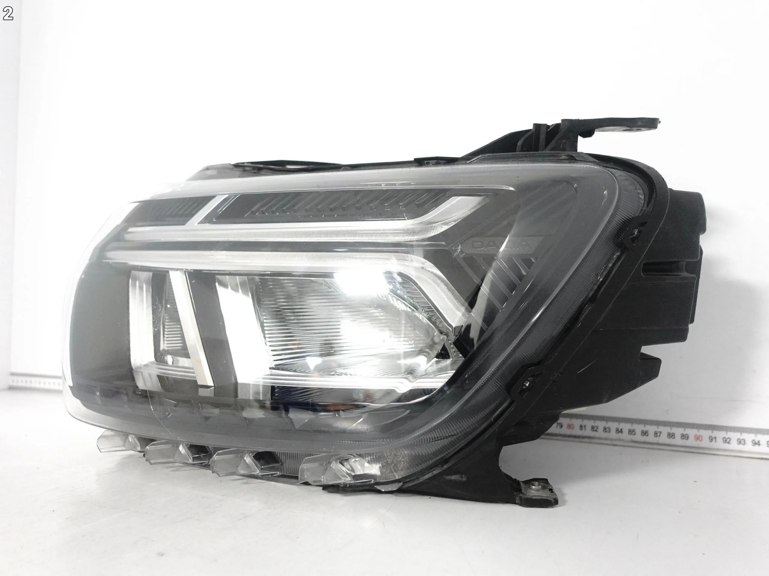 DACIA DUSTER II 2 LIFT 21-24 LAMPA HEADLIGHT FULL LED + H1 LEWA PRZÓD EU dc314ae2408baa1472309e4f36895110