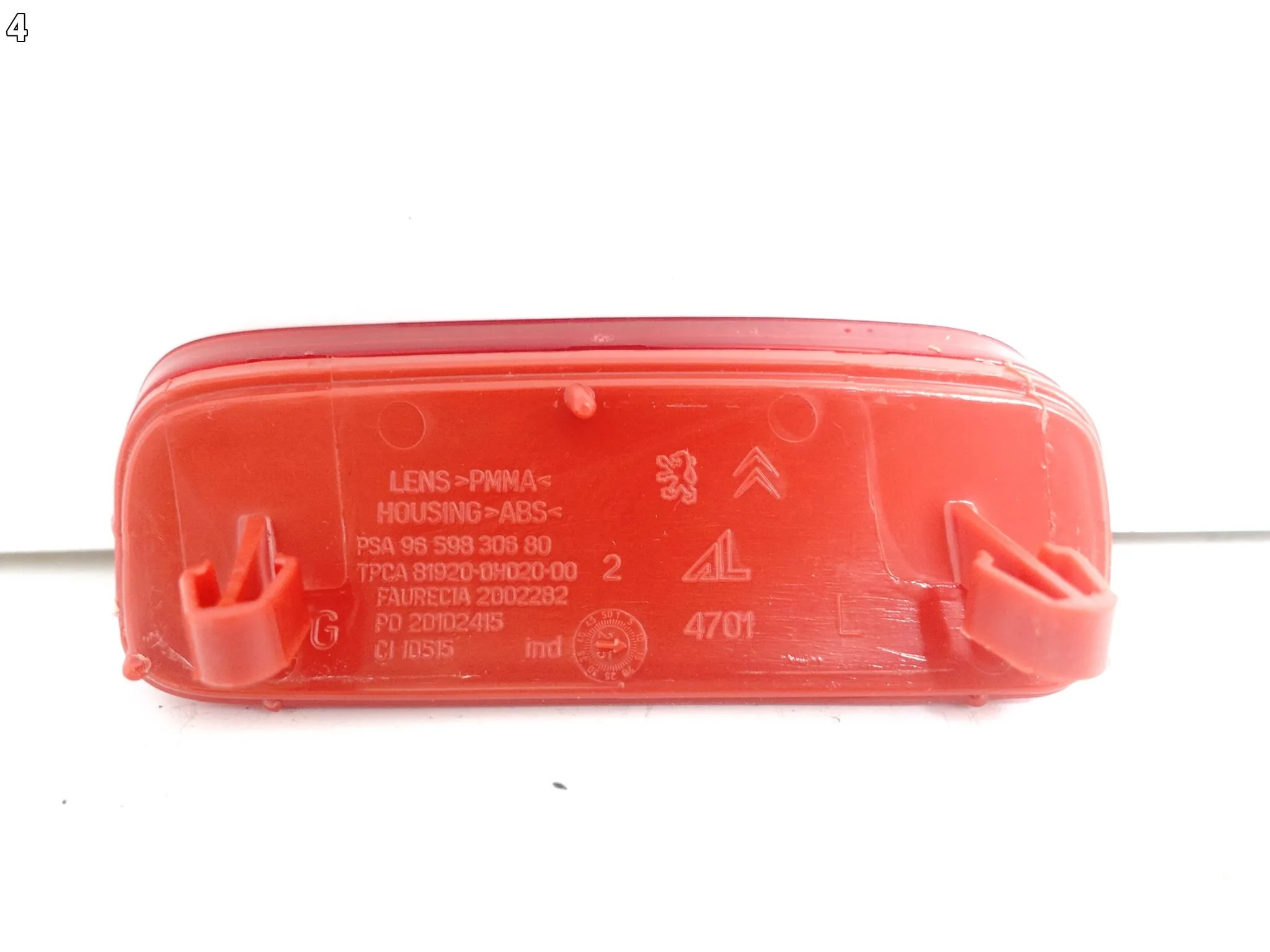 TOYOTA PROACE II CITROEN PEUGEOT OPEL FIAT ODBLASK W ZDERZAK TYŁ LEWY 5f7707e8e84c4cf4140f38c12ce3a4fc