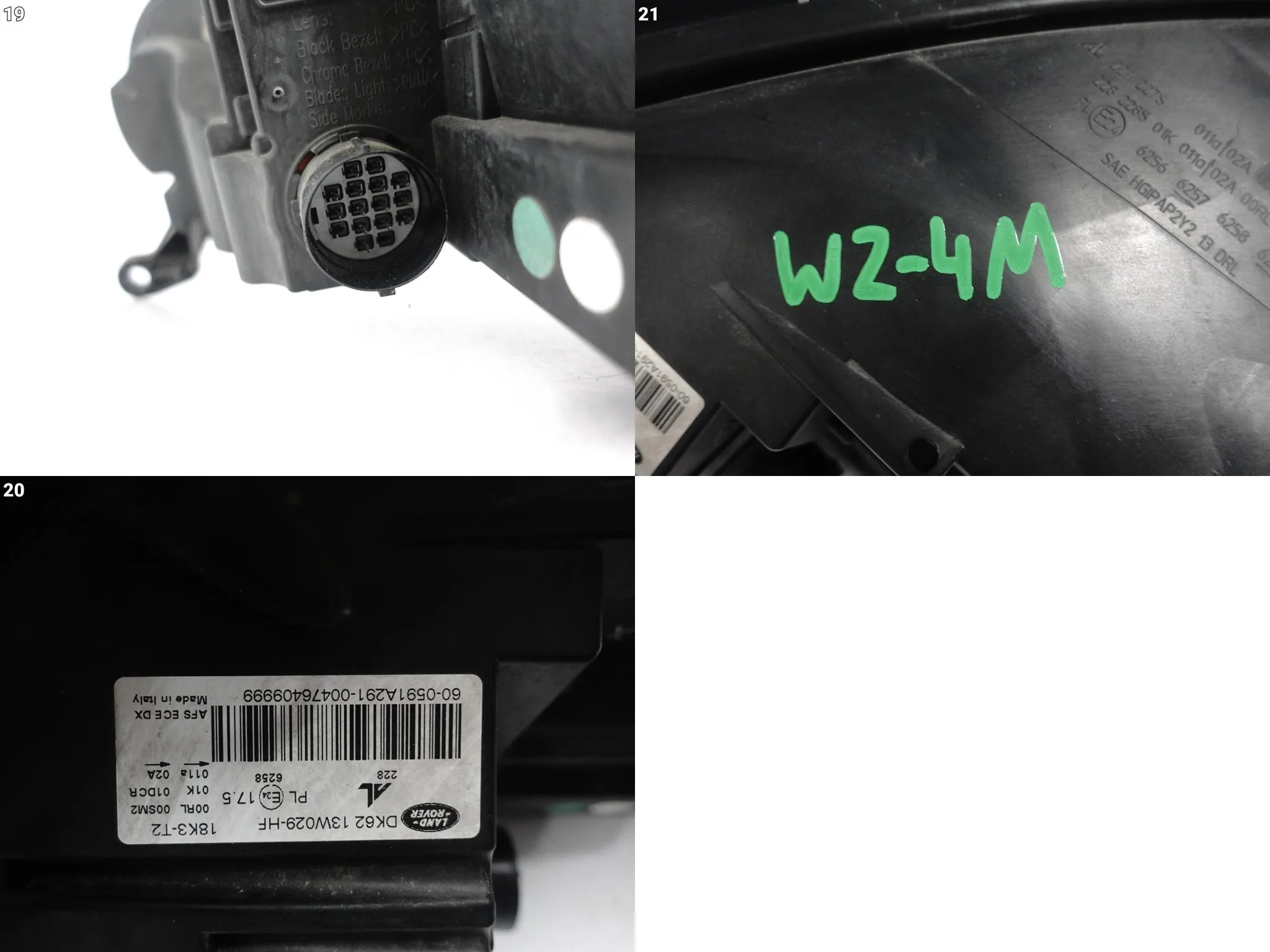 RANGE ROVER SPORT II L494 13-18 LAMPA XENON + LED PRAWA PRZÓD EUROPA 14PIN b660a49fa9409569ff81c89b7f87036a