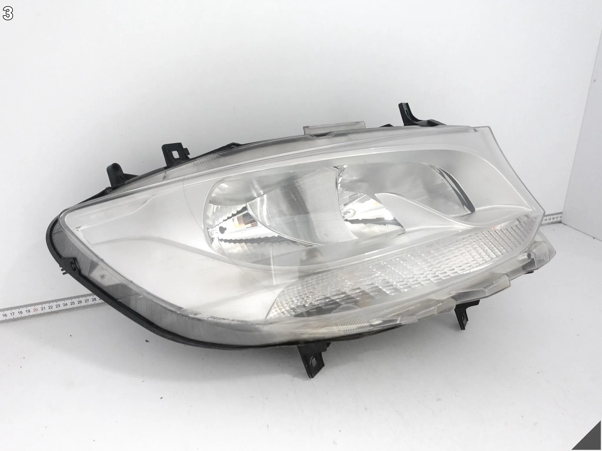 MERCEDES SPRINTER W910 W907 18- LAMPA HEADLIGHT ZWYKŁA H7 + H15 PRAWA PRZÓD 1834f373b312580b9422121dabd4e161