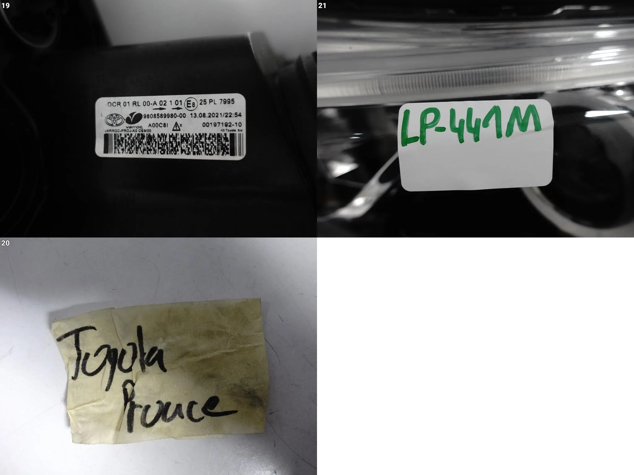 TOYOTA PROACE II 2 16-23 LAMPA XENON + LED LEWA PRZÓD EUROPA 306b703911e31de77aa5ca56e3cda118