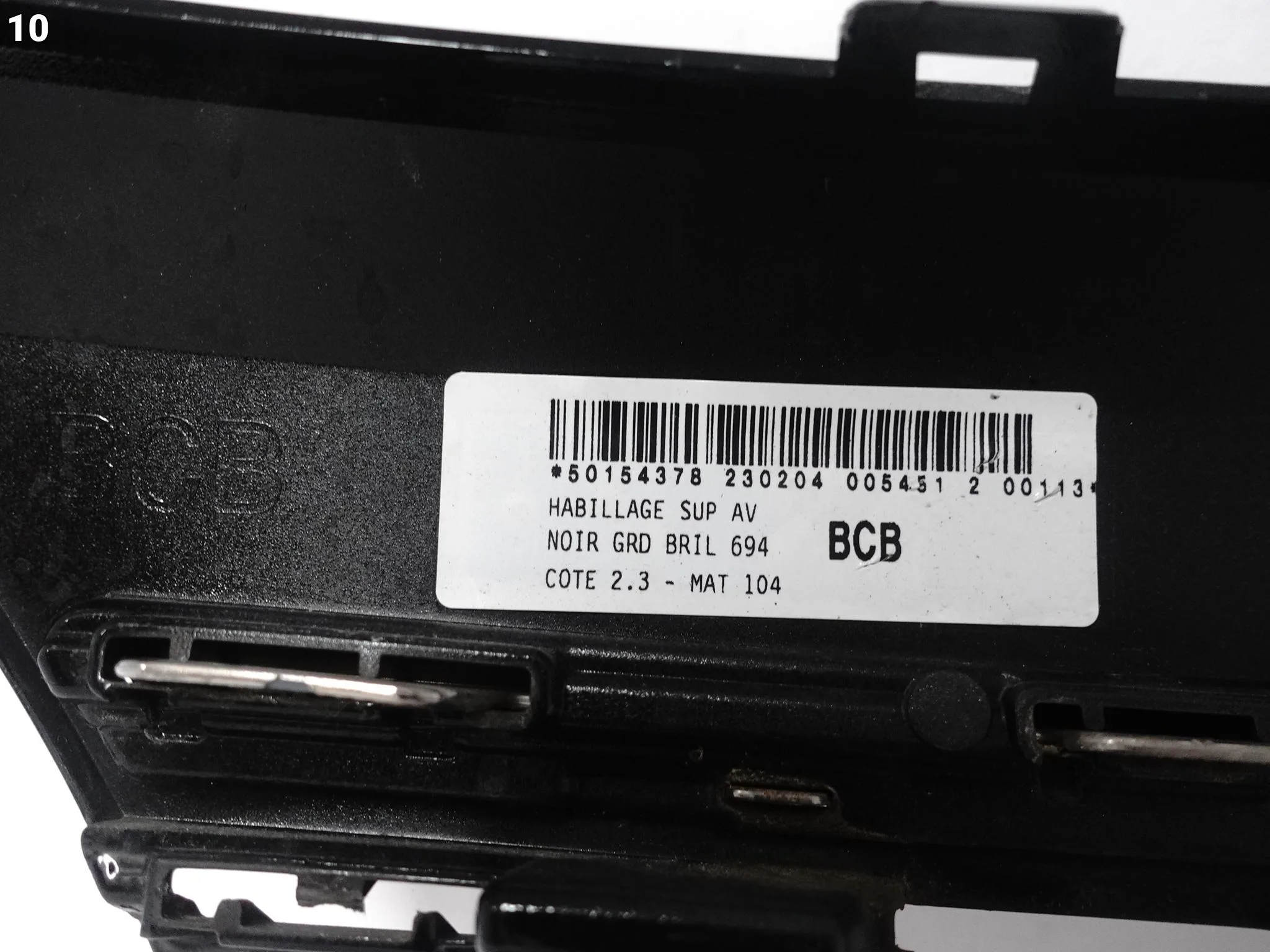 RENAULT MEGANE V 5 E-TECH ELECTRIC BCB 22- GRILL ATRAPA LISTWA W ZDERZAK bddcf3bfa5877b4dda413b2890679005