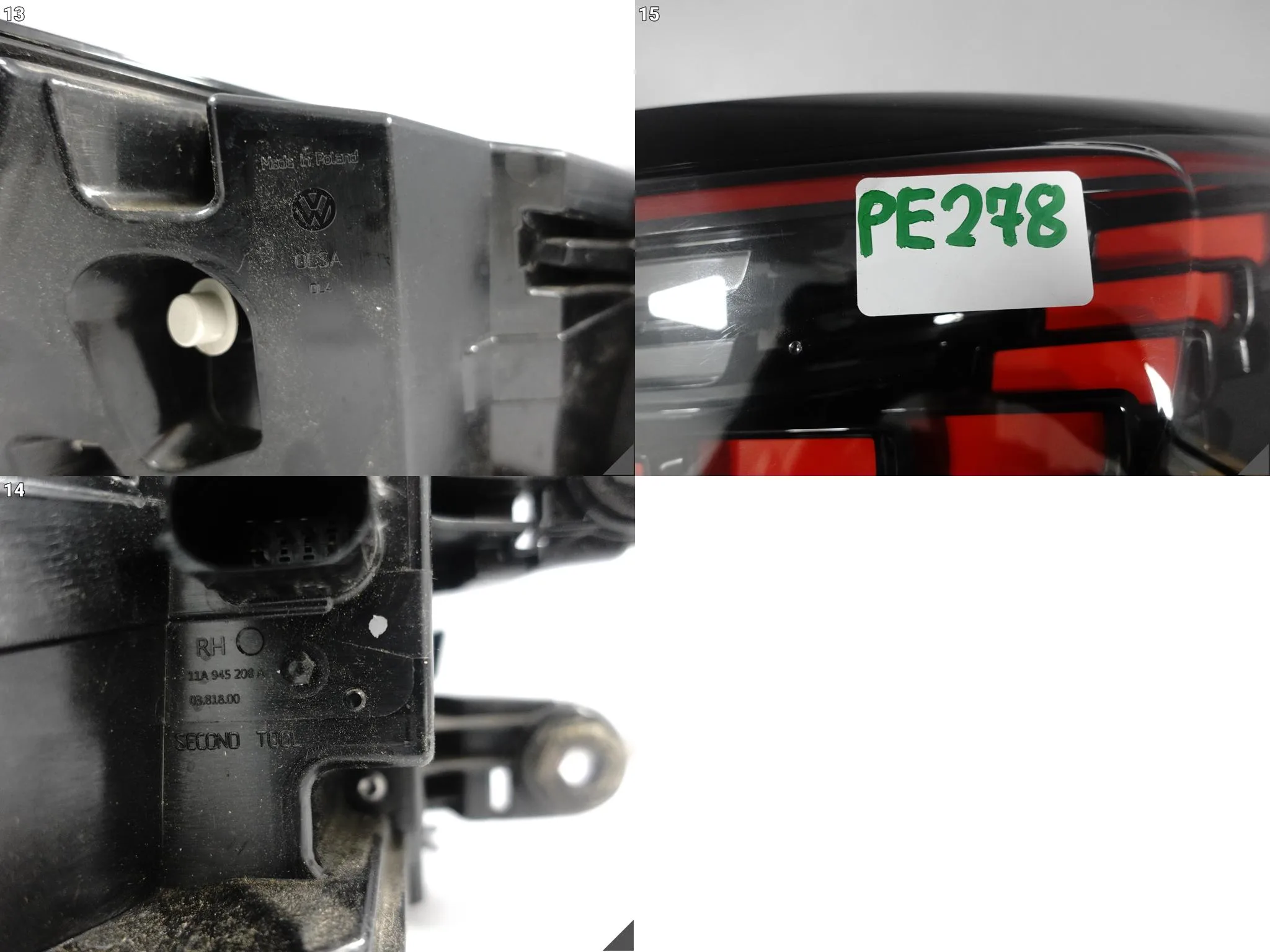 VW ID.4 ID4 E21 ID.5 ID5 E39 11A 20- LAMPA LED HIGH IQ.LIGHT TYŁ PRAWA EU 72938aa51eb5290d790fbe62e24de920