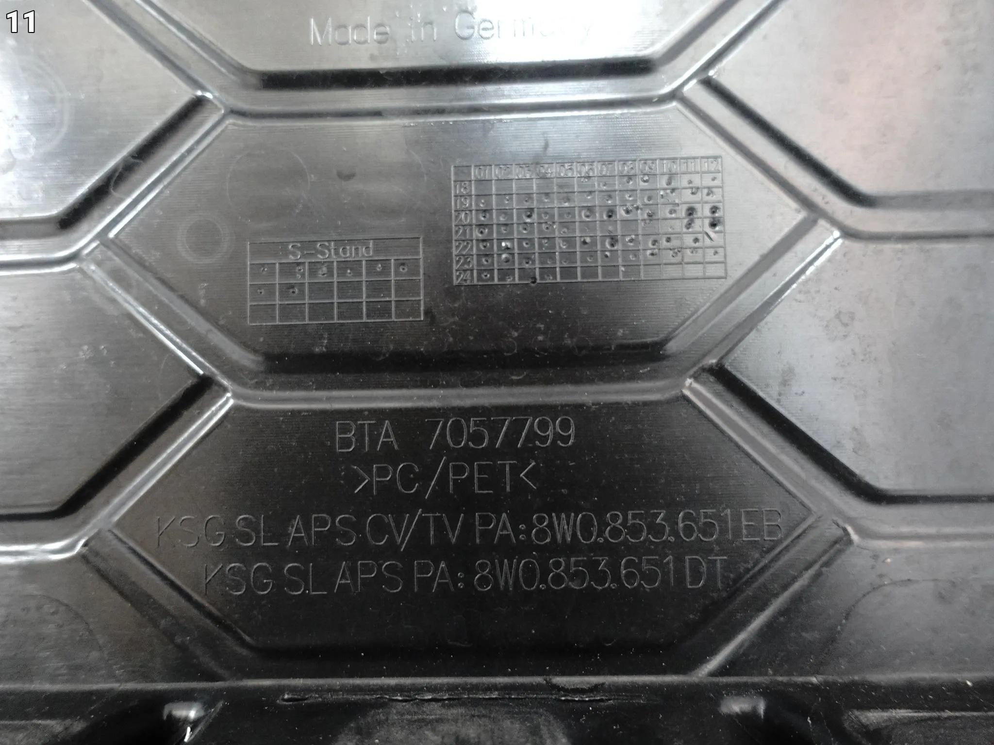 AUDI A4 B9 8W0 LIFT S-LINE 19-25 GRILL ATRAPA KRATKA W ZDERZAK BLACK (PDC) ff264656d9ef9aef01e9ff8635c7db4c