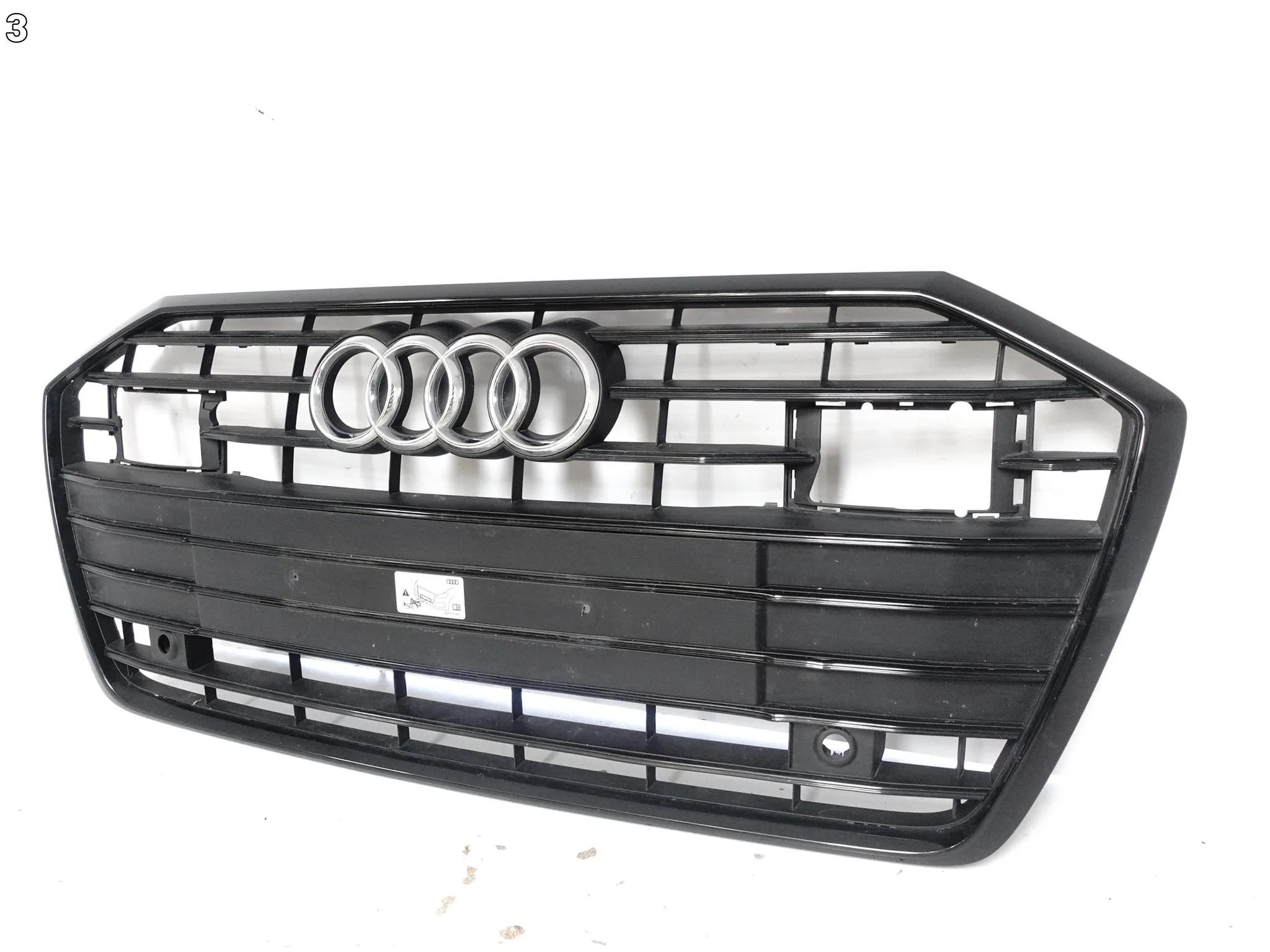 AUDI A6 C8 4K0 S-LINE 18-23 GRILL ATRAPA NIGHT PAKET ACC/PDC BLACK CZARNY 72562d52db452efacbc2aff62c54bfb2