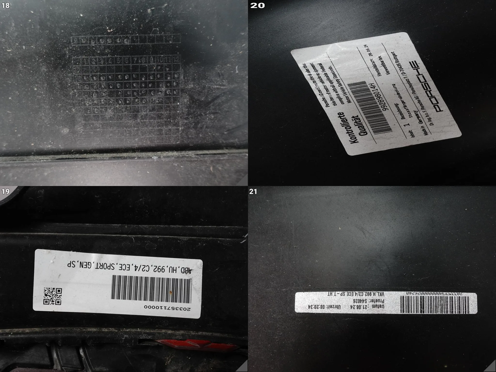 PORSCHE 992 911 CARRERA S SPORT C2 / C4 19- ZDERZAK SPOILER DYFUZOR TYŁ PDC 91d011b03ea6ac759c164833520fc761