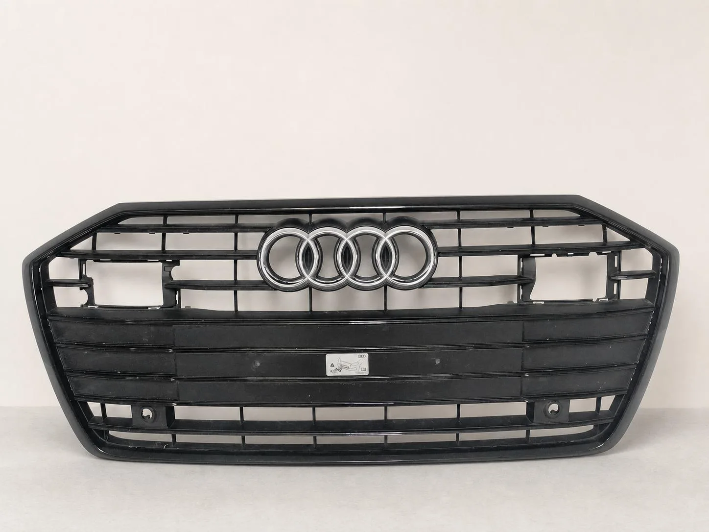 AUDI A6 C8 4K0 S-LINE 18-23 GRILL ATRAPA NIGHT PAKET ACC/PDC BLACK CZARNY 2390c6f7d6dafd1d8d8d917f2a64a0e0