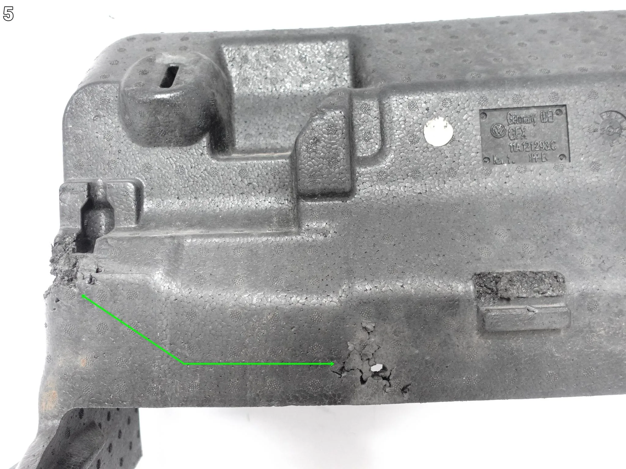 VW ID.4 ID4 E21 11A AUDI Q4 E-TRON 89A ABSORBER KIEROWNICA POWIETRZA PRZÓD 393e0c6a4d9524ee5e896829289ae470