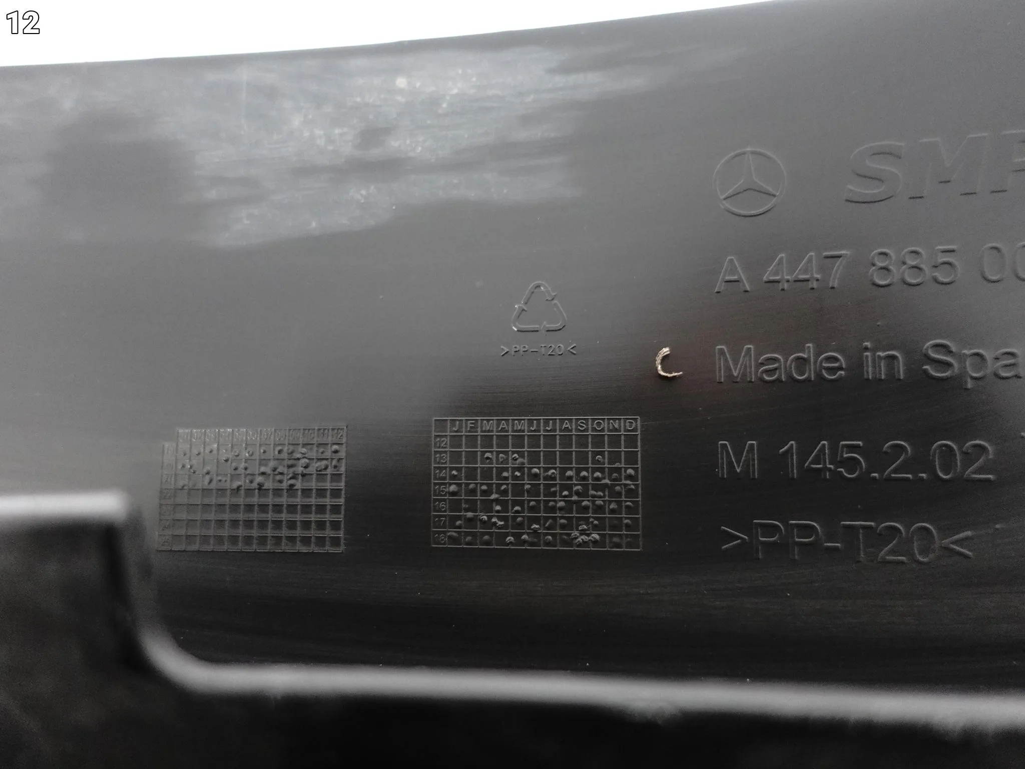 MERCEDES V-KLASA VITO W447 14-24 PŁYTA OSŁONA POD SILNIK ZDERZAK PRZÓD ORG 88a117c42dd124df86cc27d5209ae318