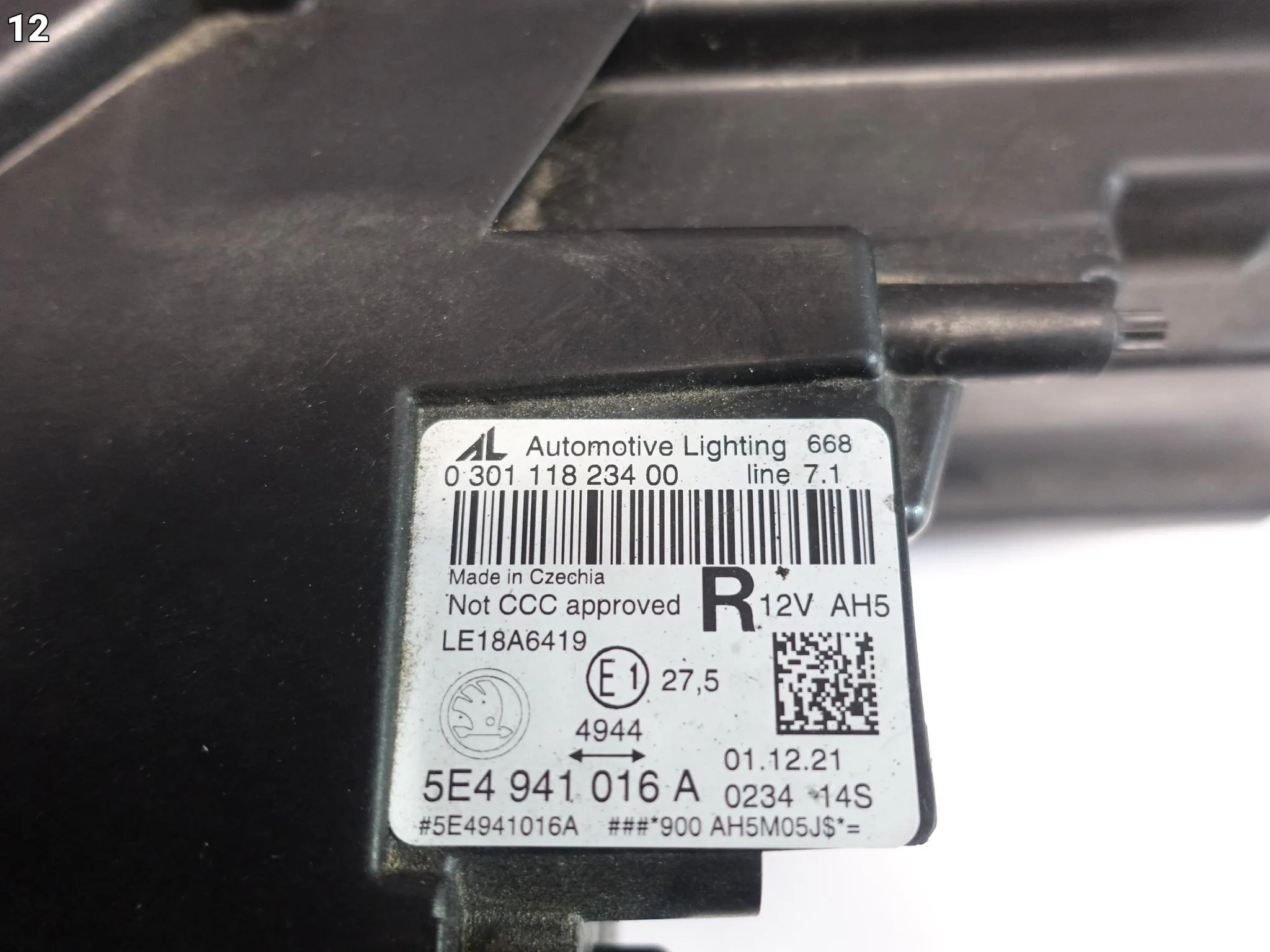 SKODA OCTAVIA IV 4 5E4 20-24 LAMPA FULL LED CRYSTAL LIGHTING PRAWA PRZÓD EU f88f9349e1c5c17fe4887f8de04a02f4
