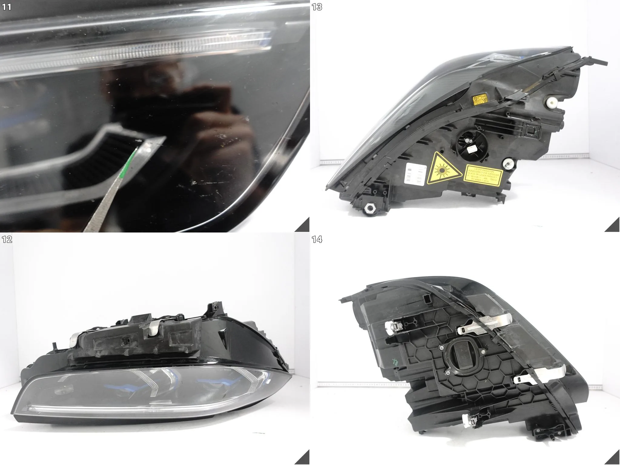 BMW M8 F91 F92 F93 8 G14 G15 G16 LAMPA LASER PRAWA PRZÓD SHADOW LINE EU e1afdbcfa1cec7f3a27b6c12a72f9886