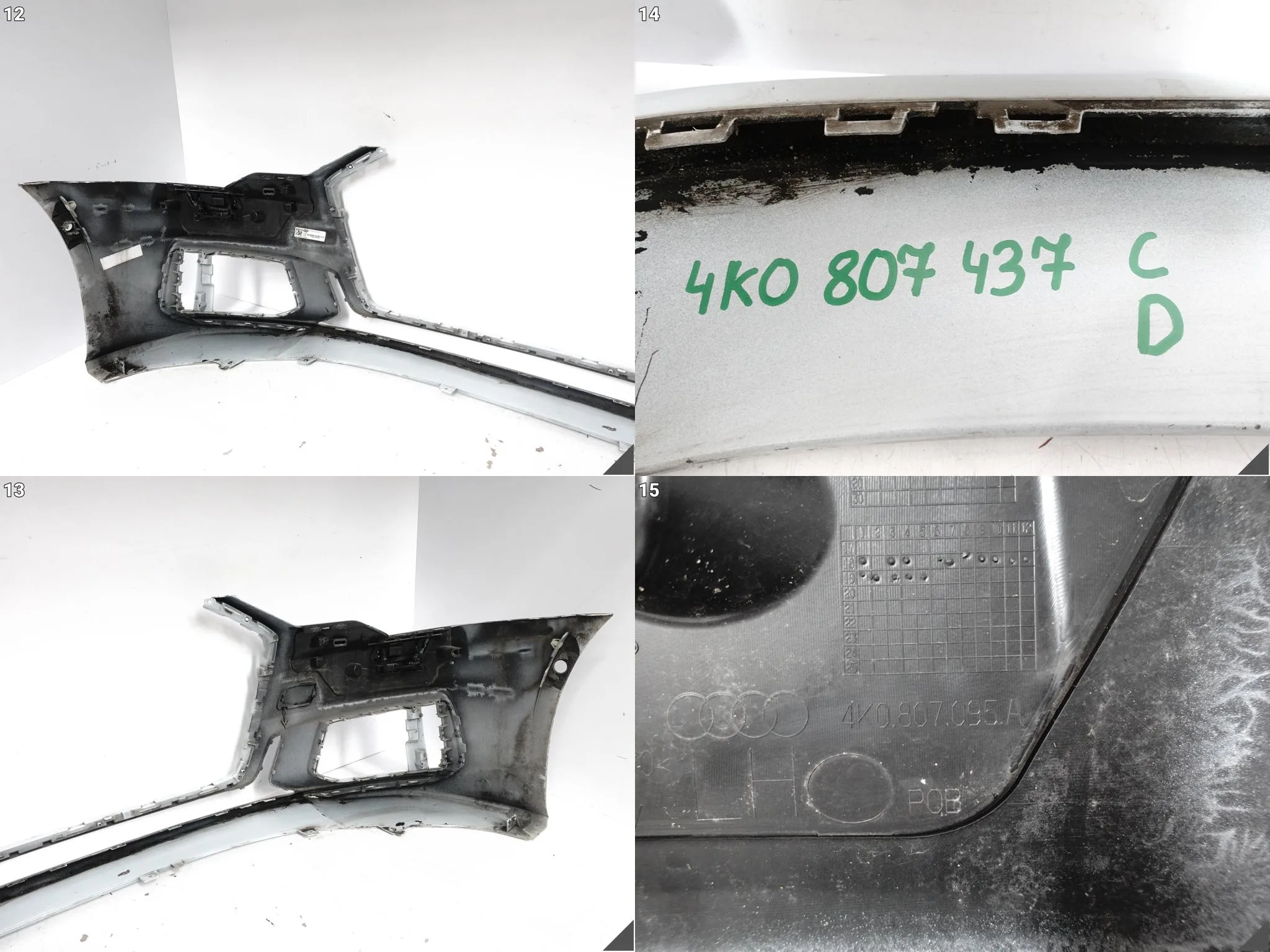 AUDI A6 S6 C8 4K S-LINE 18-25 ZDERZAK BUMPER PRZÓD (SPRYSKI/6xPDC) 486a4cf25d501651de950bf6e1e89de6