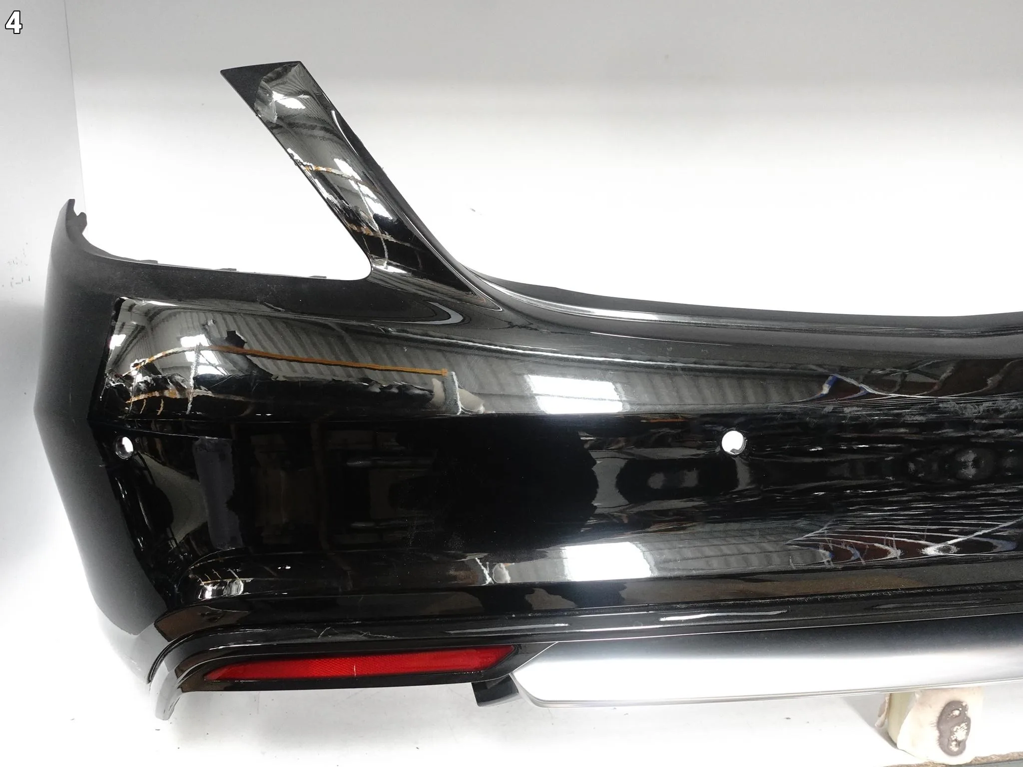 MERCEDES S-KLASA S63 63 S65 65 W222 AMG 13-17 ZDERZAK SPOILER TYŁ (PDC) 6900a2fd71c0e06a60e42c8802065516