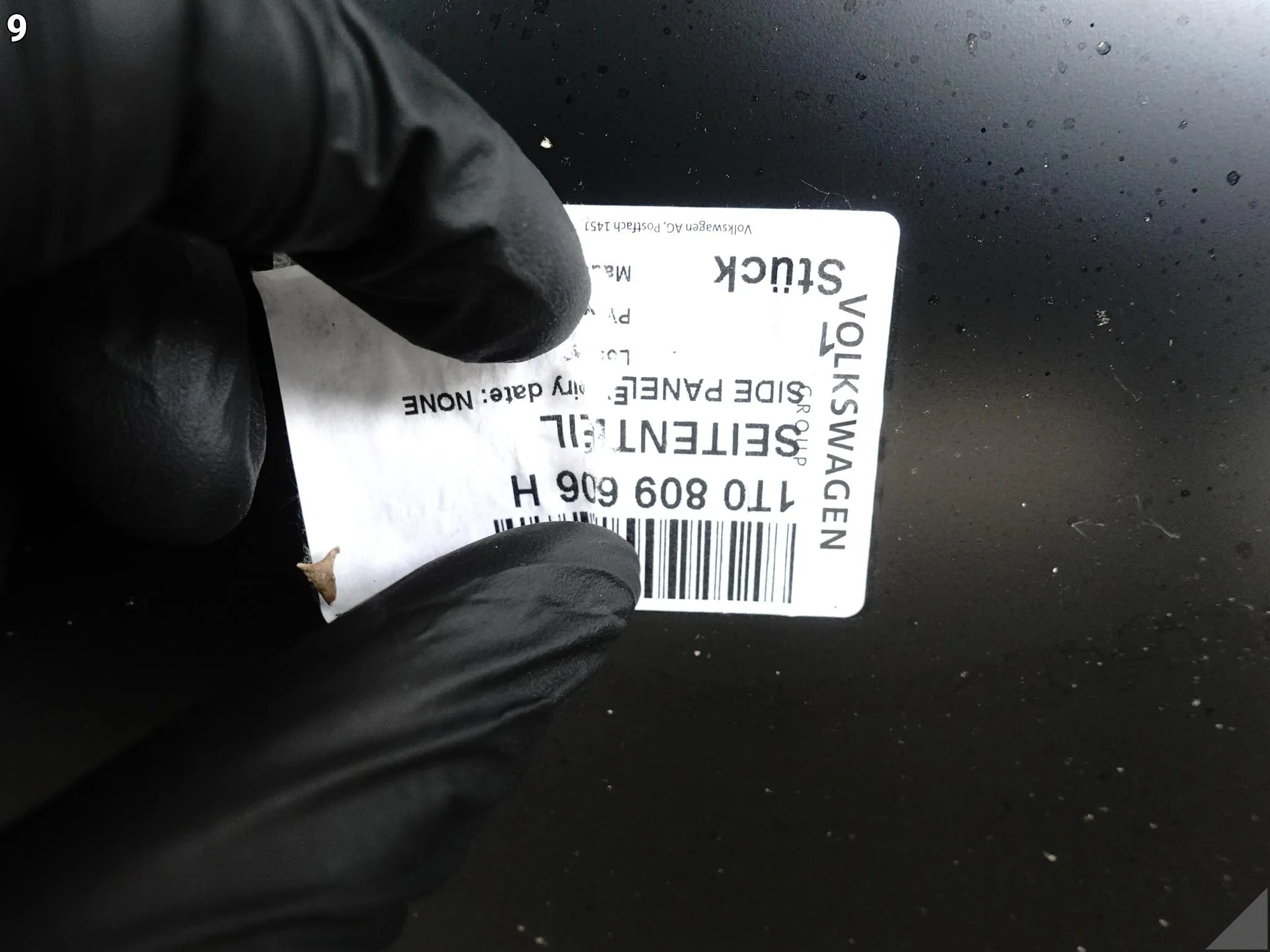 VW TOURAN 1T0 1T3 1T LIFT 10-15 BŁOTNIK POSZYCIE PRAWY TYŁ 1T0809606H f1756c80aacb74d93a652acfae08760f