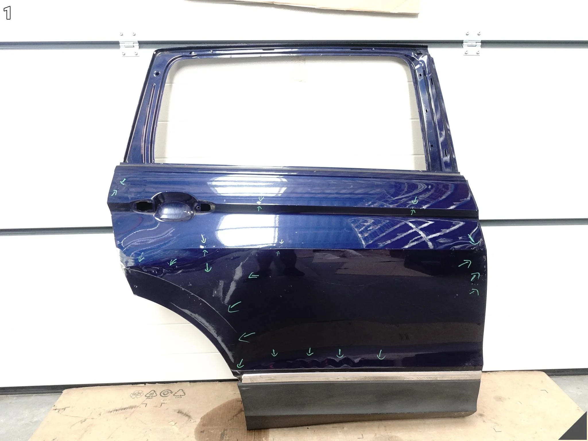 VW TIGUAN ALLSPACE II 2 5NL 5NN 16-24 DRZWI DOOR PRAWE TYŁ 5340971323c445a13910bc34e54c19ea