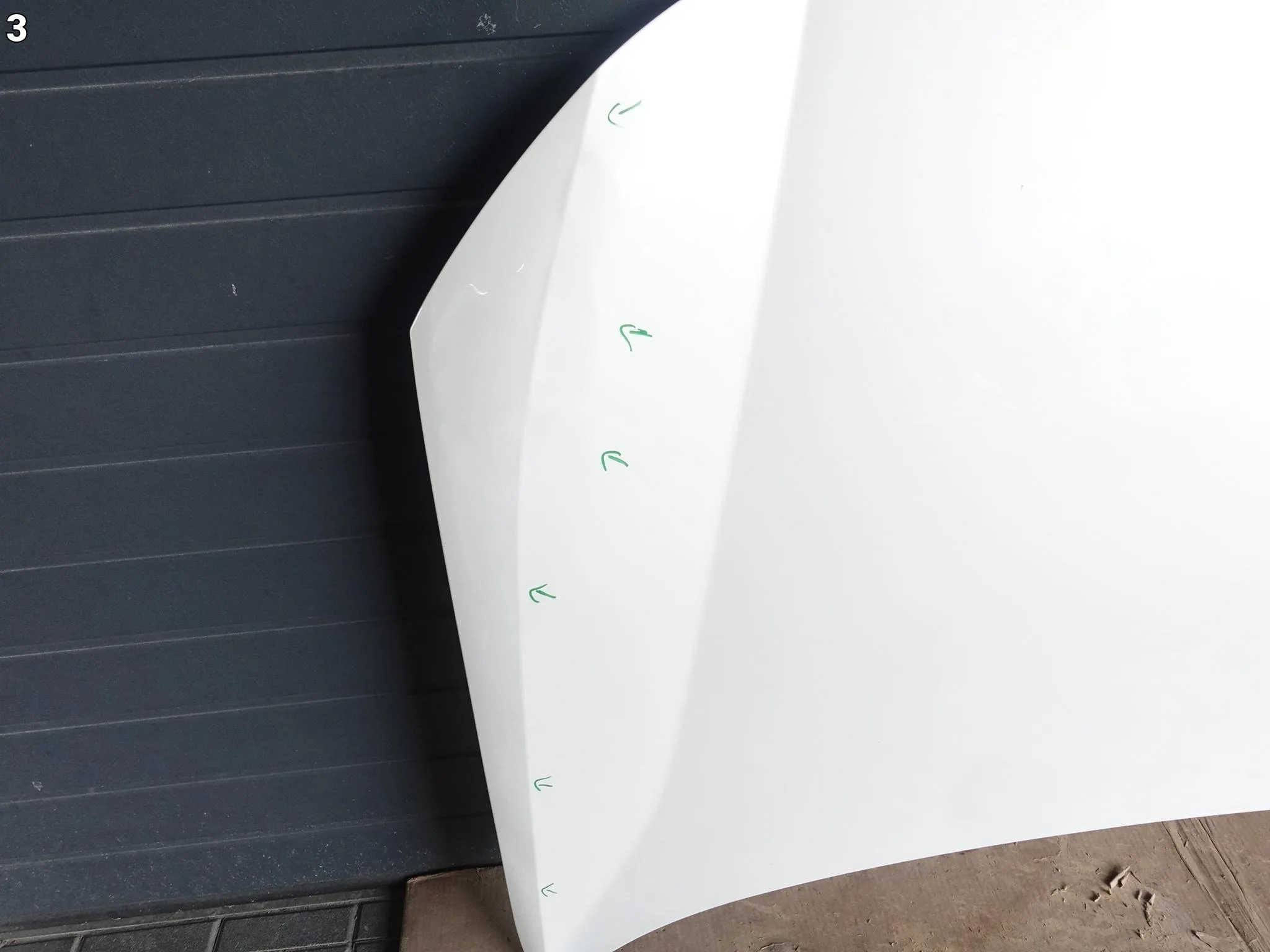 POLESTAR 3 III P519 24- MASKA POKRYWA BONNET HOOD PRZÓD b282eb7334d11921b75b50999393ab56