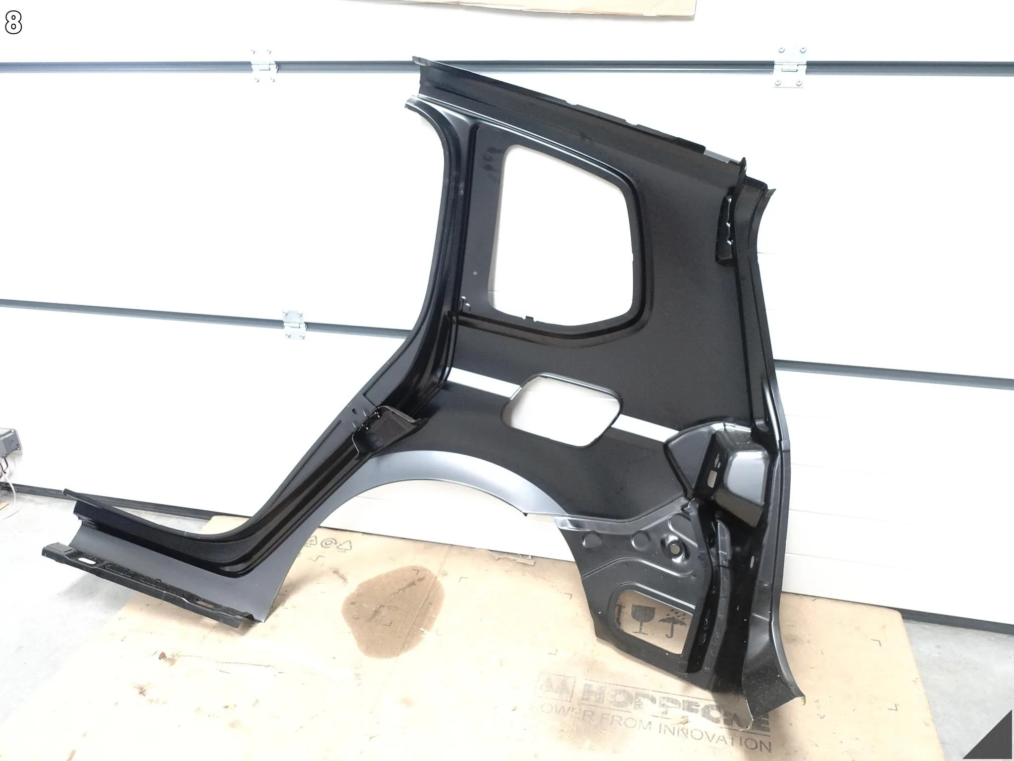 VW TOURAN 5TA II (2 GENERACJA) 15-26 LIFT BŁOTNIK POSZYCIE PRÓG PRAWY TYŁ 37ed2b38125e7814a5232b24f5460de9