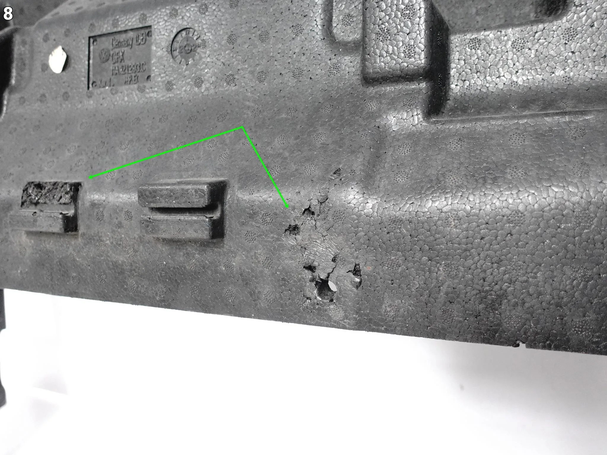 VW ID.4 ID4 E21 11A AUDI Q4 E-TRON 89A ABSORBER KIEROWNICA POWIETRZA PRZÓD a8c8aa2170cf44c331b02d39f77acb97