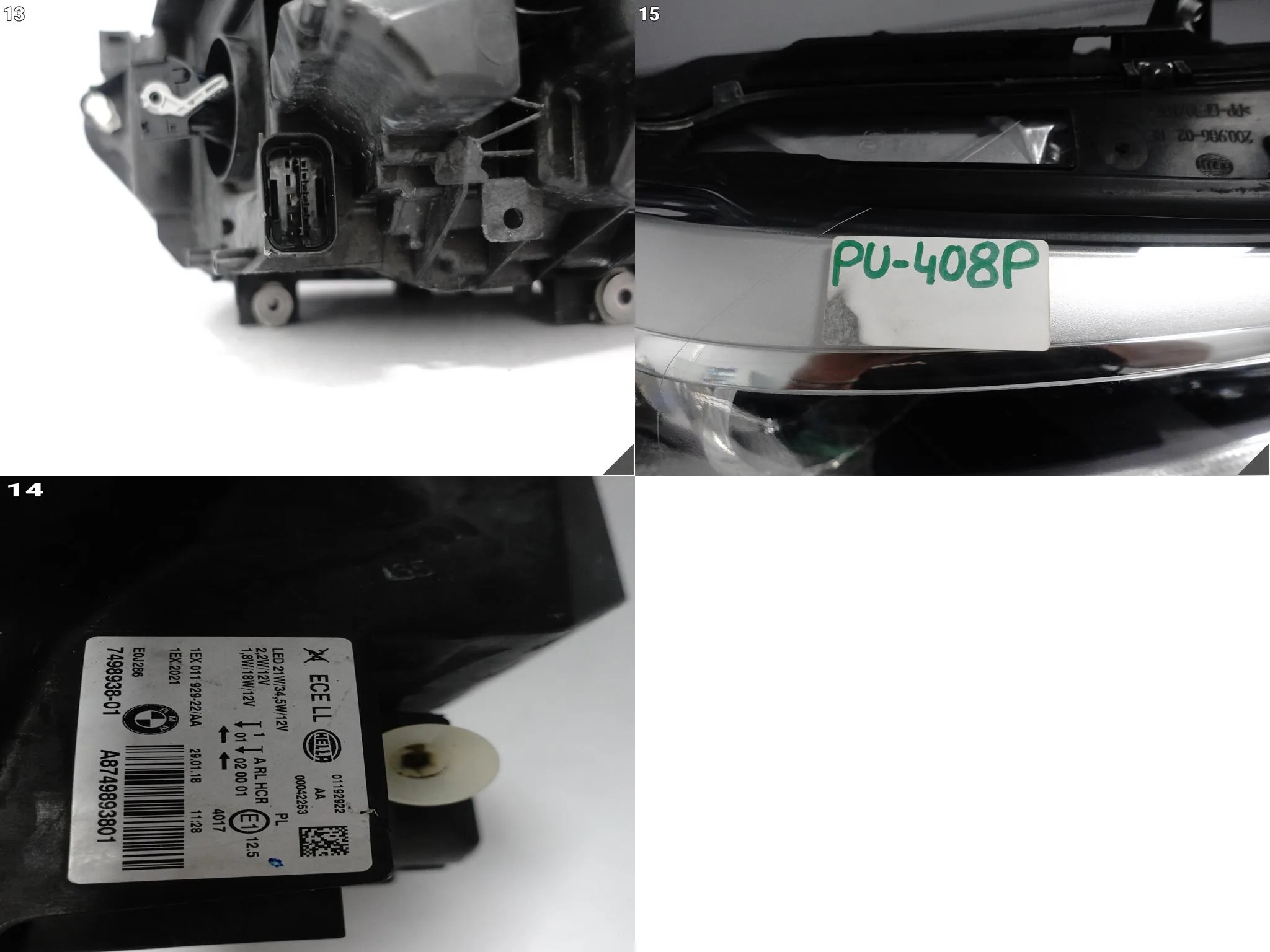 BMW 1 F20 F21 LIFT LCI 15-19 LAMPA HEADLIGHT FULL LED PRAWA PRZÓD EUROPA df4d10455a7cf489d19d7b64a7b2e2f9