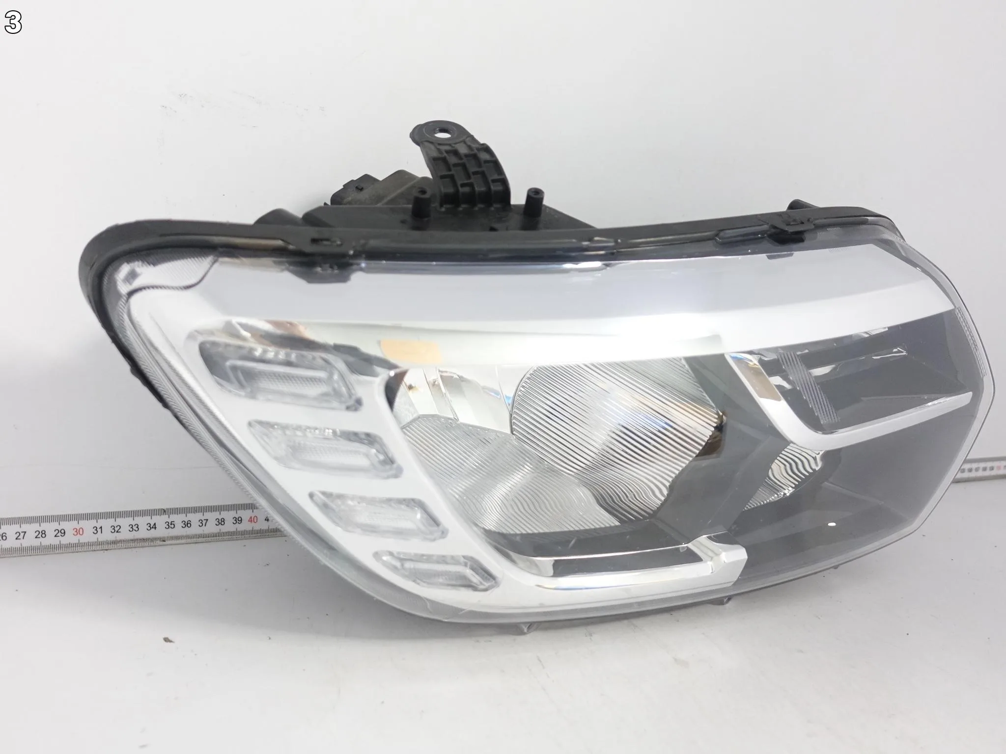 DACIA SANDERO LOGAN II 2 LIFT 16-20 LAMPA PRAWA ZWYKŁA HALOGEN H7 + LED EU 88d3c6748d438f834657025be4491c89