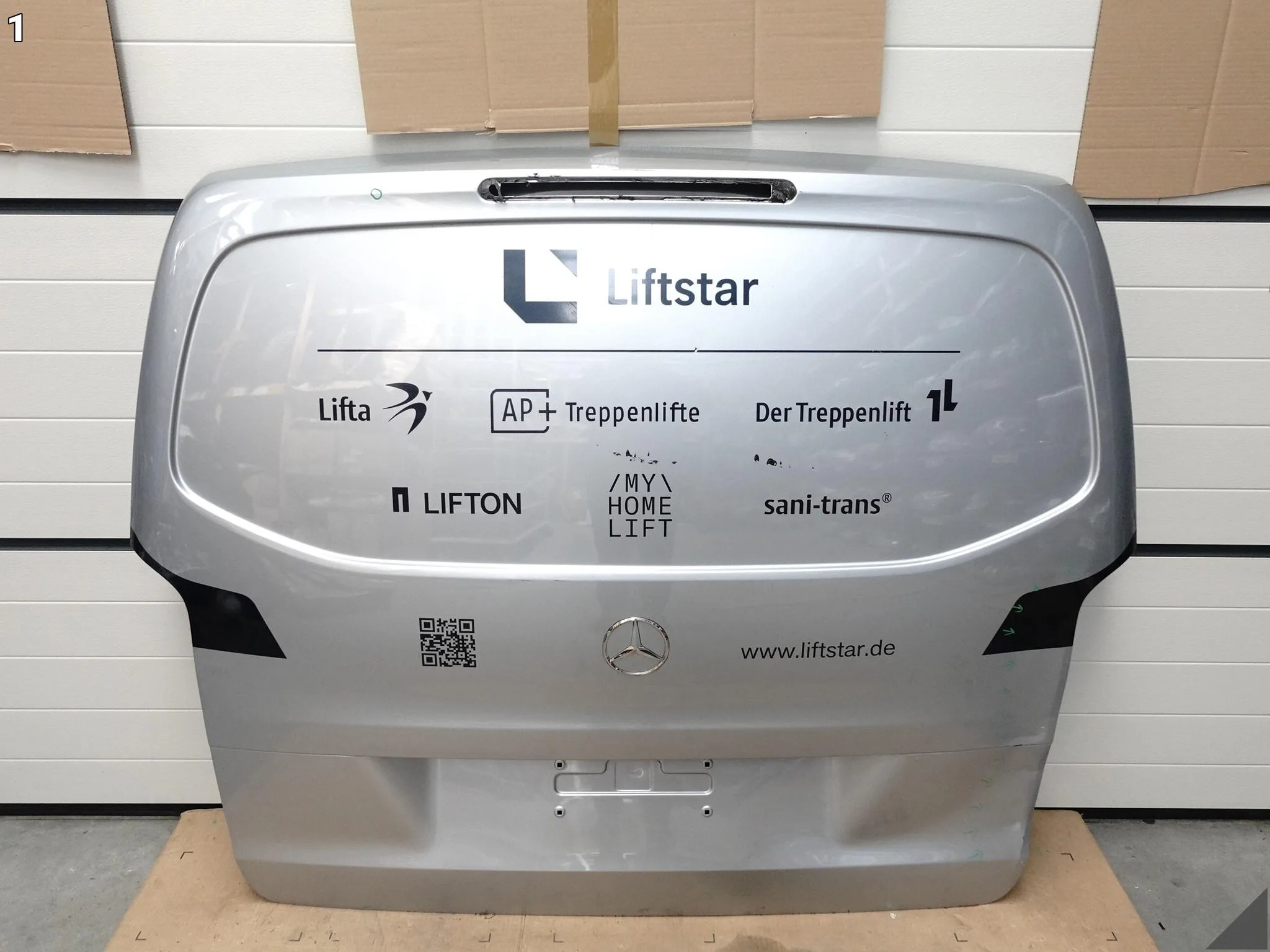 MERCEDES V-KLASA W447 VITO 14- KLAPA POKRYWA BAGAŻNIKA TRUNK LID TYŁ 77fca412f74faf637be326028d29187d