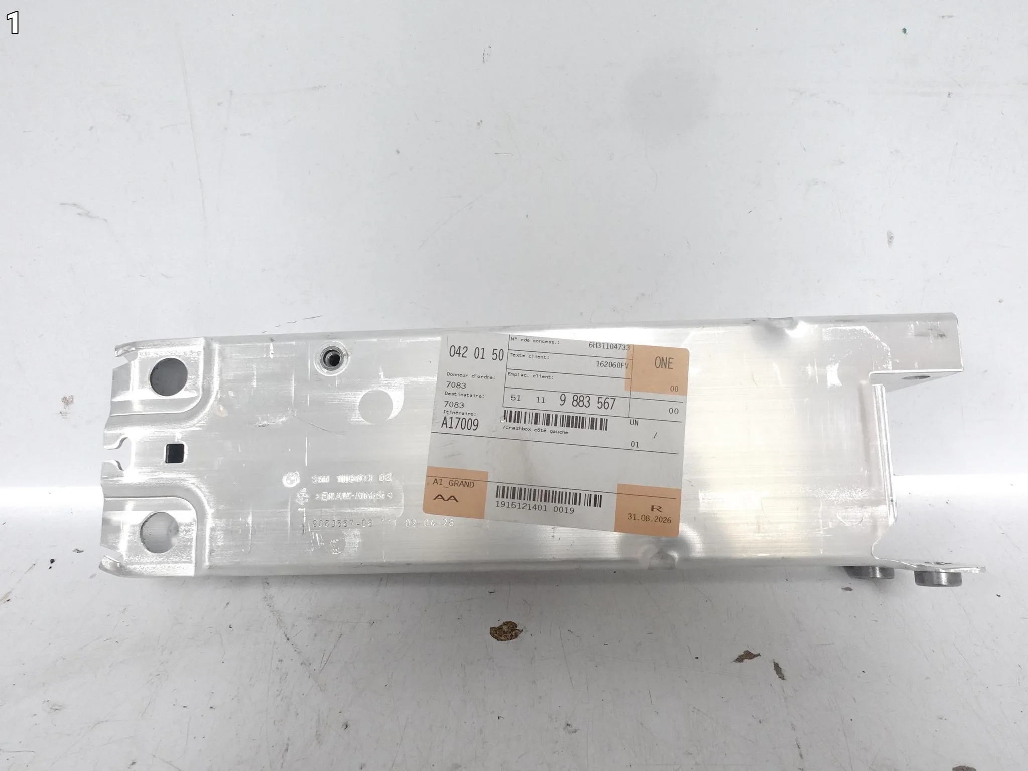 BMW F70 F74 X1 U11 X2 U10 U12 U25 BELKA WSPORNIK STREFA ZGNIOTU LEWA PRZÓD 1d83fa2d1afc130a8ff3f42783584563