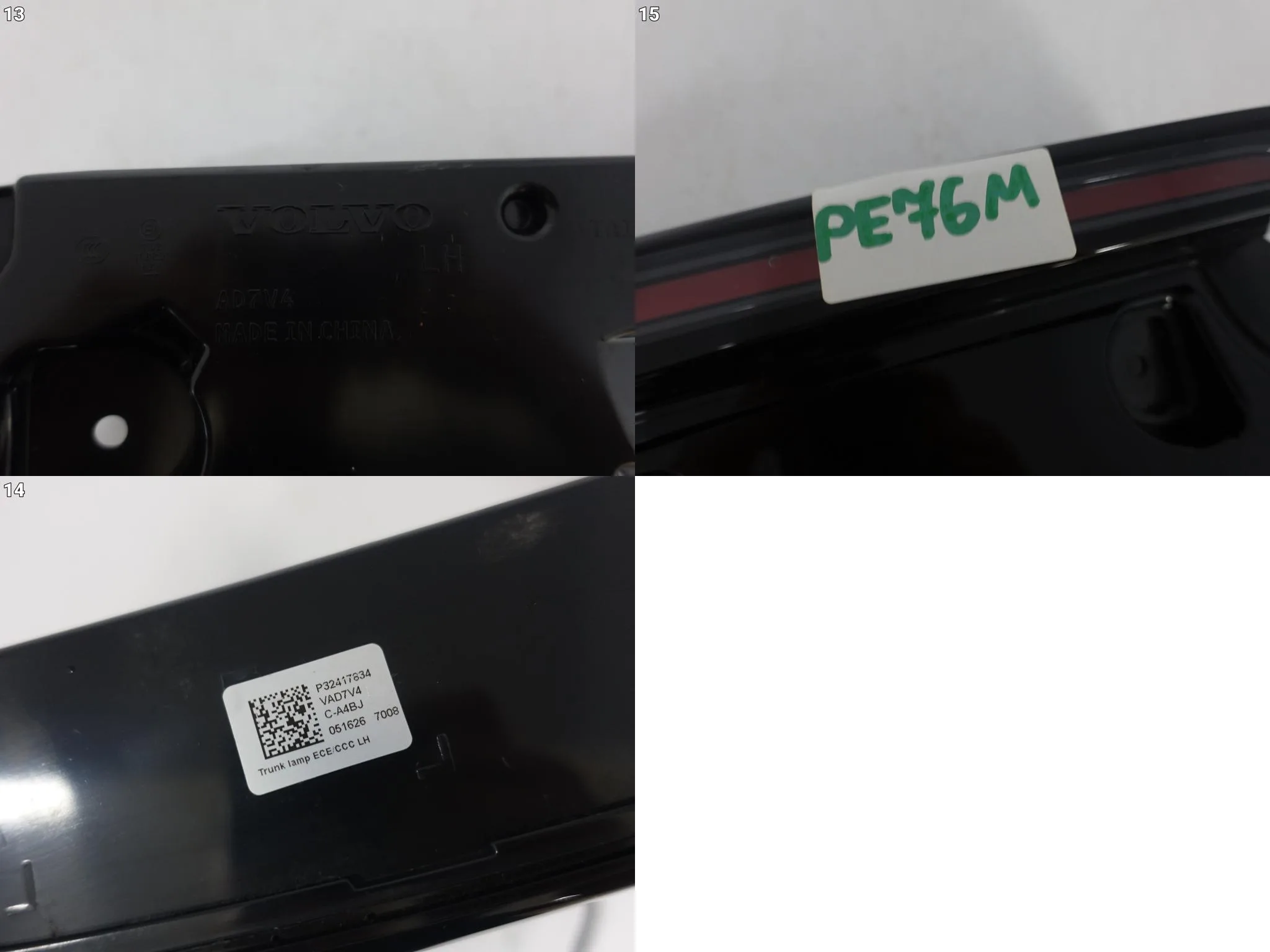 VOLVO ES90 V551 25- LAMPA LED LEWA WEWNĘTRZNA W KLAPĘ TYŁ EUROPA 7b8aa9e73b68bb482f6cde0d10a8289e