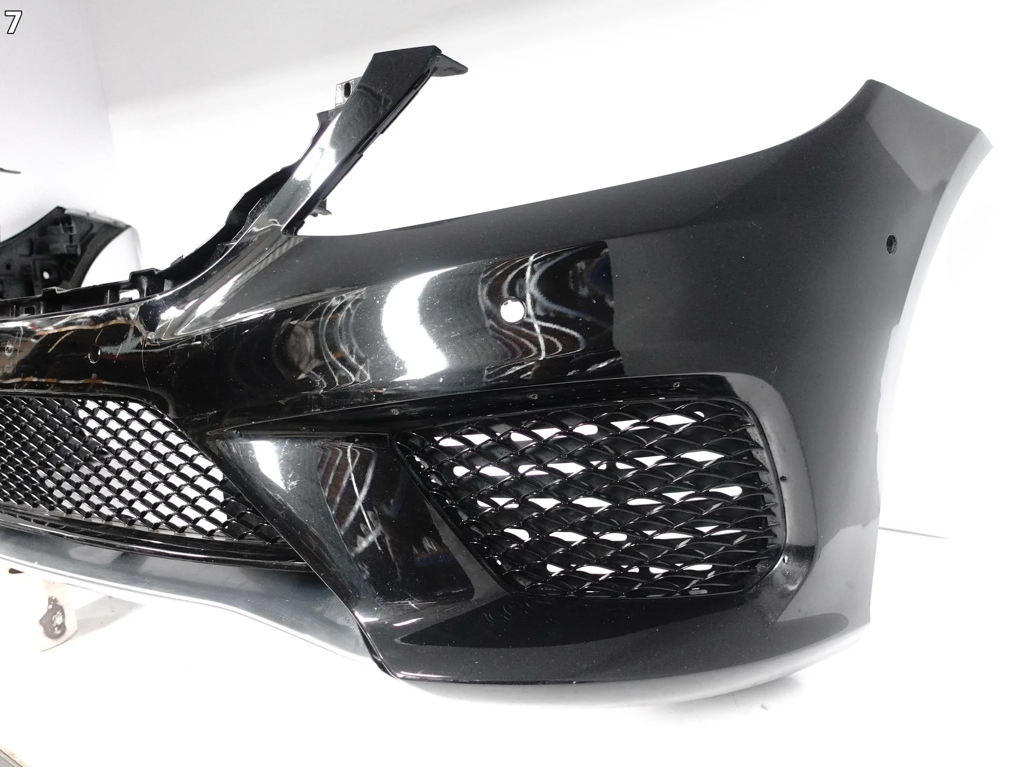 MERCEDES S-KLASA S63 S 63 W222 AMG 13-17 ZDERZAK SPOILER ATRAPA PRZÓD (PDC) 786a3c26d0909b9d525bab5431968644