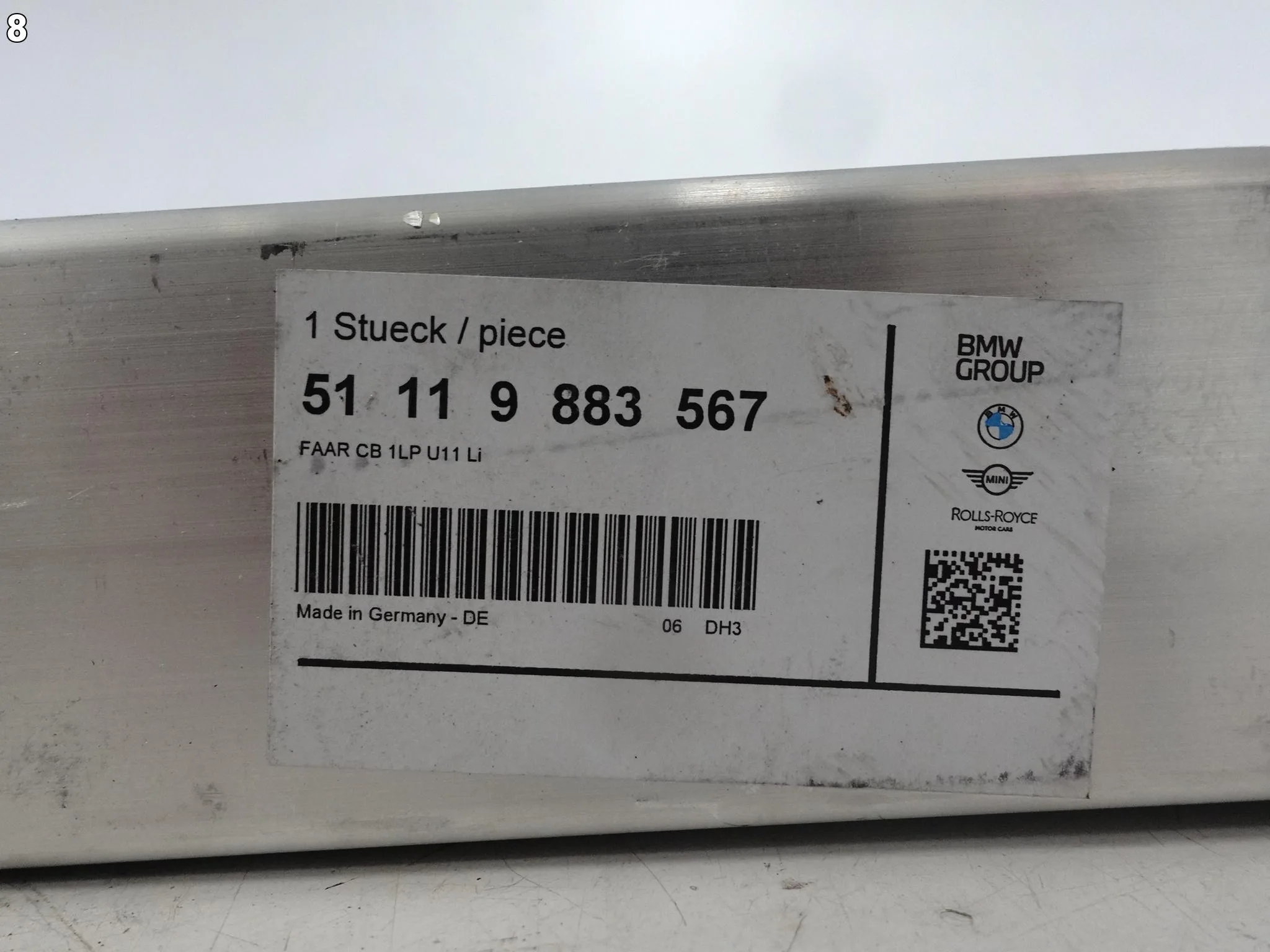 BMW F70 F74 X1 U11 X2 U10 U12 U25 BELKA WSPORNIK STREFA ZGNIOTU LEWA PRZÓD e30029c3fd35c8bfa3c49b6e3533a247