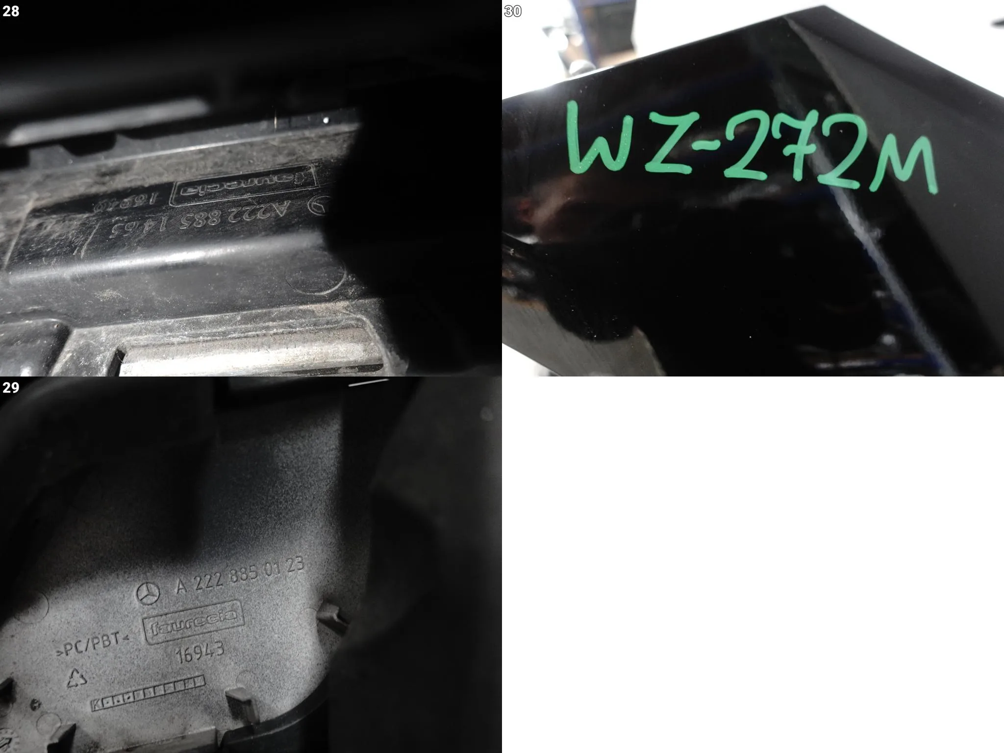 MERCEDES S-KLASA S63 S 63 W222 AMG 13-17 ZDERZAK SPOILER ATRAPA PRZÓD (PDC) 62b5fdab335f1a8838df1d059f5193d5