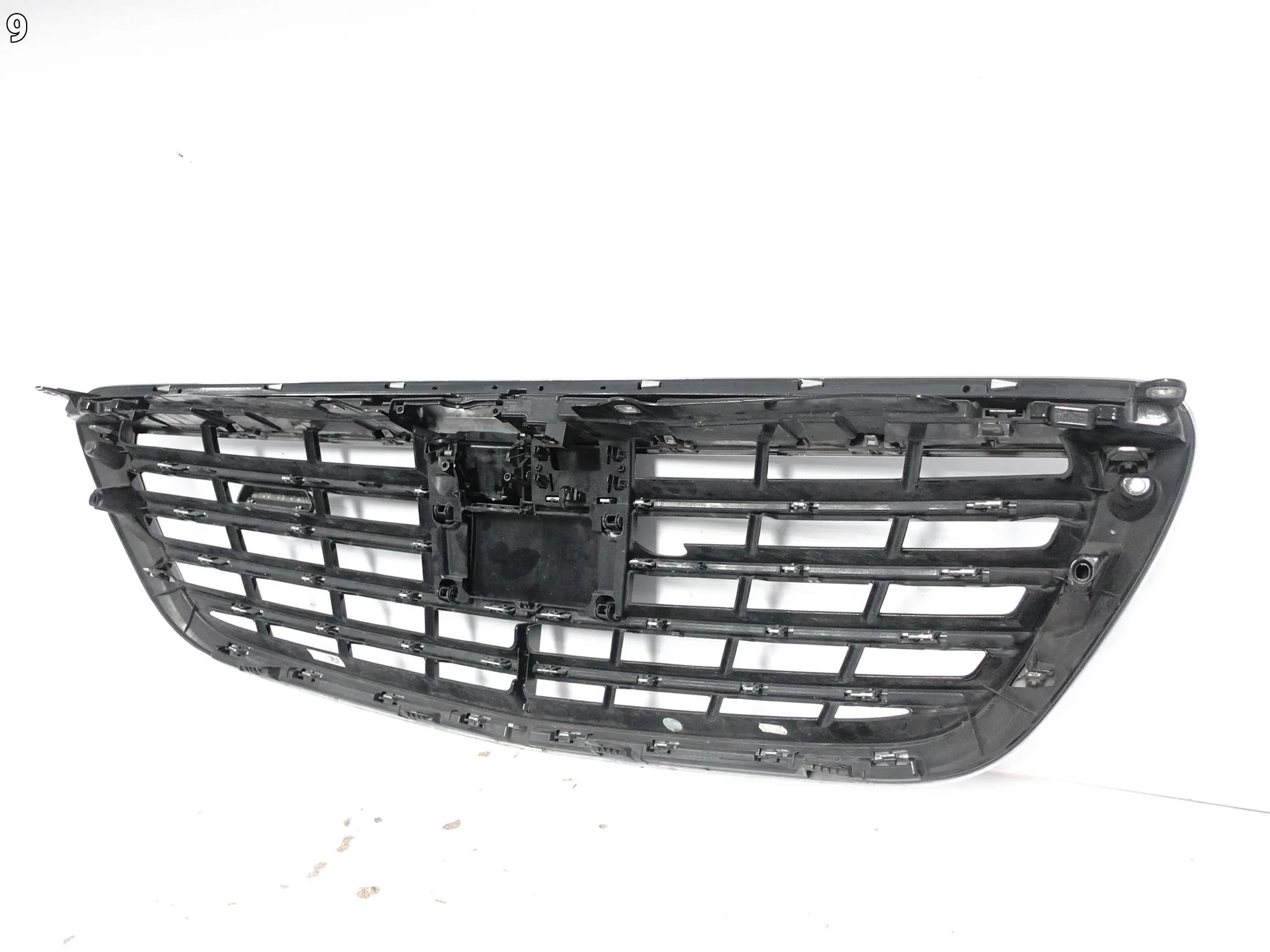 MERCEDES S-KLASA S63 63 W222 AMG 13-17 GRILL ATRAPA KRATKA POD RADAR PRZÓD 3bd65973542015fd298f8b5835b0f60e