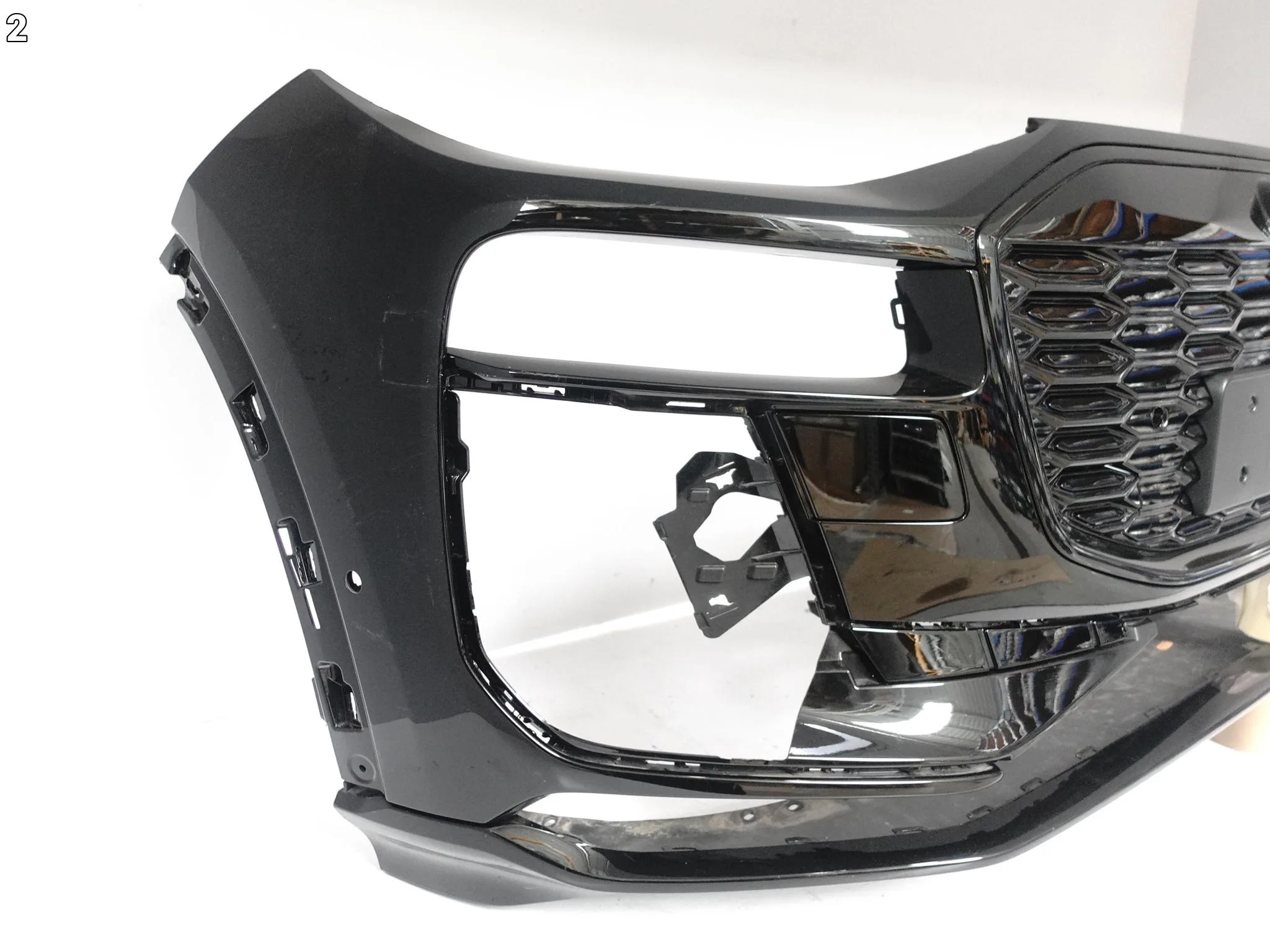 AUDI Q6 SQ6 E-TRON 85H S-LINE 23- ZDERZAK SPOILER GRILL ATRAPA (SPRYSKI/PDC 8e9043d02c821077009f6a29cc81fe30