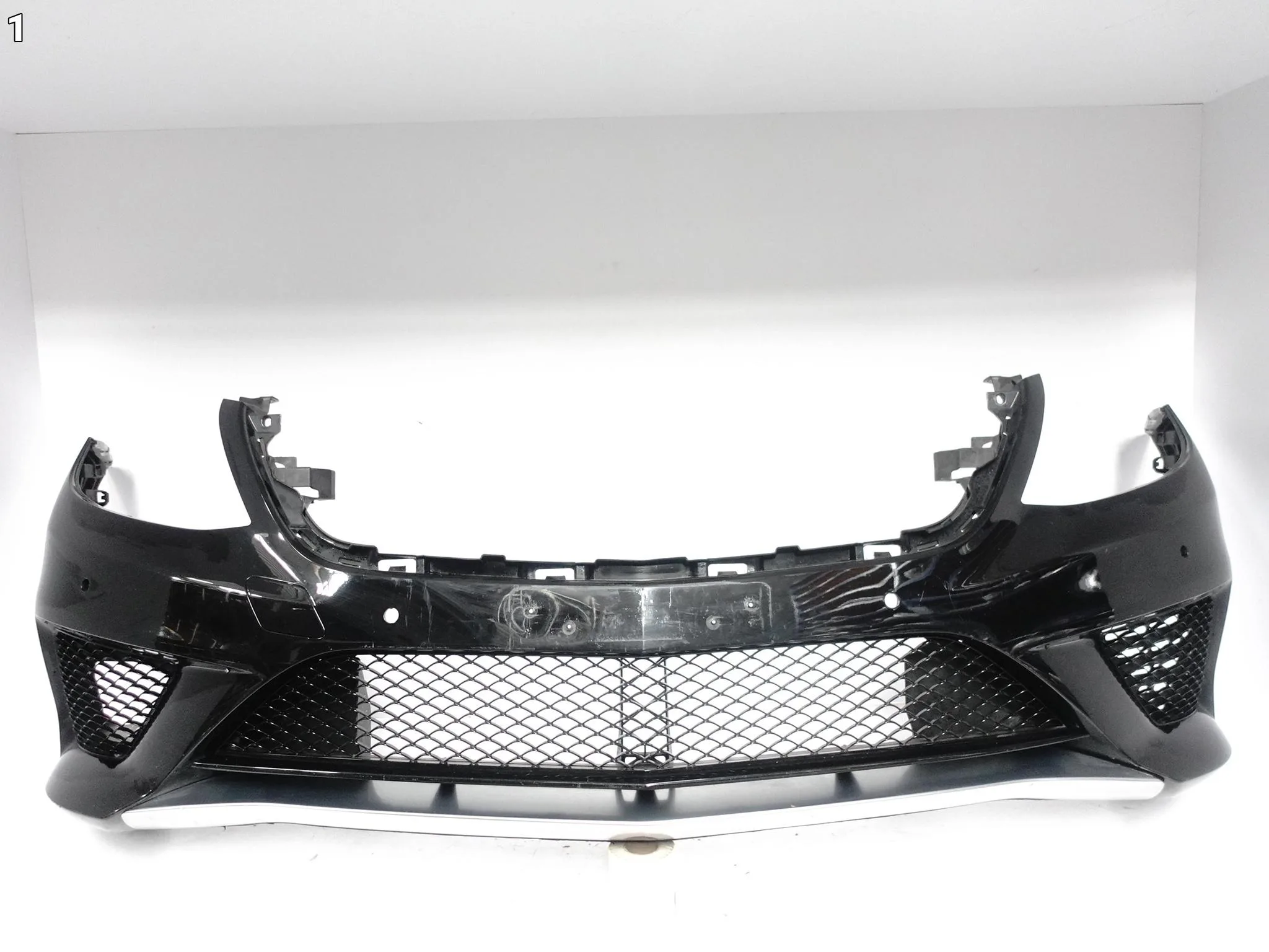 MERCEDES S-KLASA S63 S 63 W222 AMG 13-17 ZDERZAK SPOILER ATRAPA PRZÓD (PDC) a7f74025faeecf5db3d75e7469b92e51