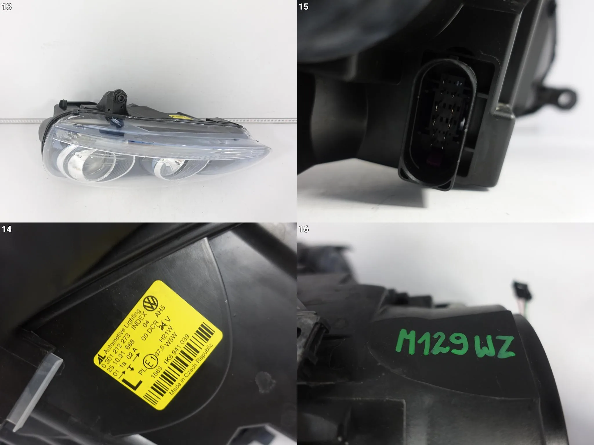 VW GOLF V 5 1K6 1K JETTA 03-09 LAMPA XENON LEWA PRZÓD EUROPA 95c9ac920087a6c66538d112f3232ea5